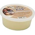 Kuza 100% Pure African Shea Butter with Borututu, White Solid - 8oz. - Moisturizer for Hair, Skin & Nails