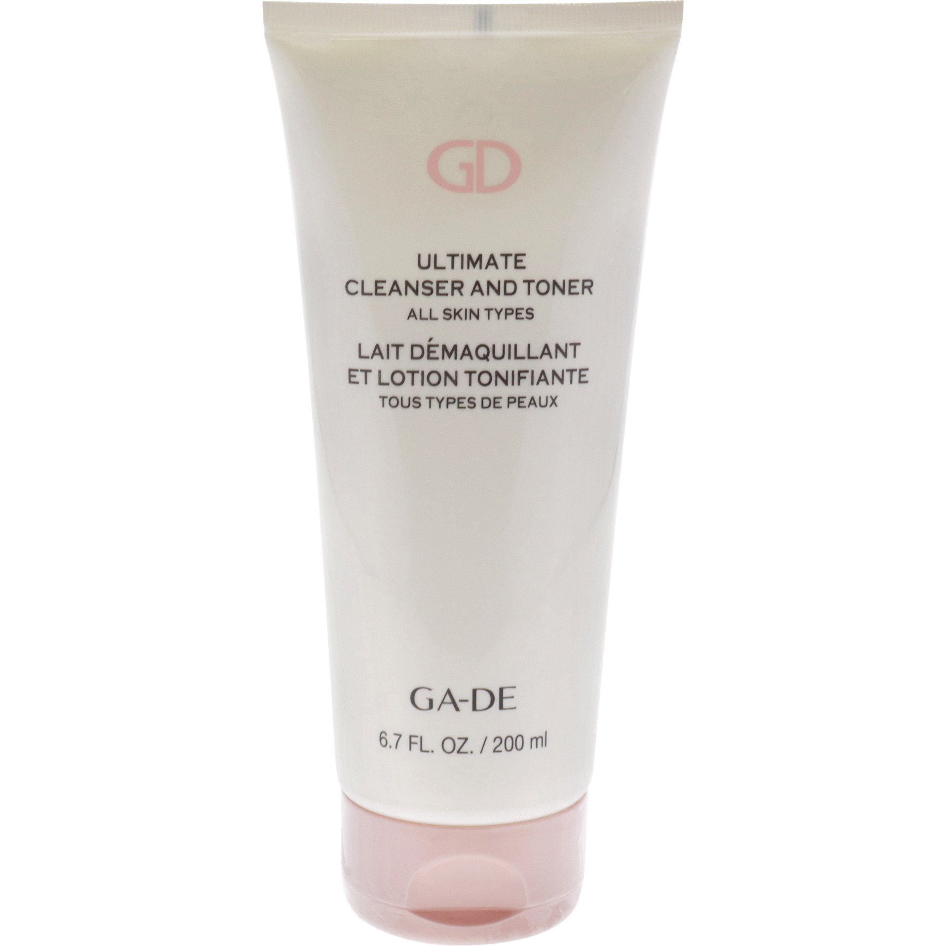 Ultimate Cleanser and Toner - All Skin Types  by GA-DE for Women - 6.7 oz Cleanser