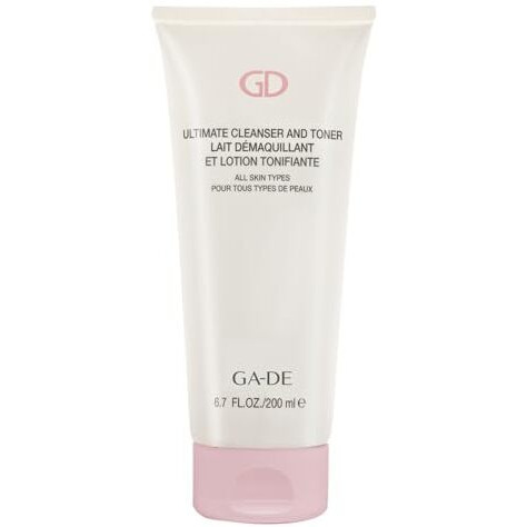 Ultimate Cleanser and Toner - All Skin Types  by GA-DE for Women - 6.7 oz Cleanser