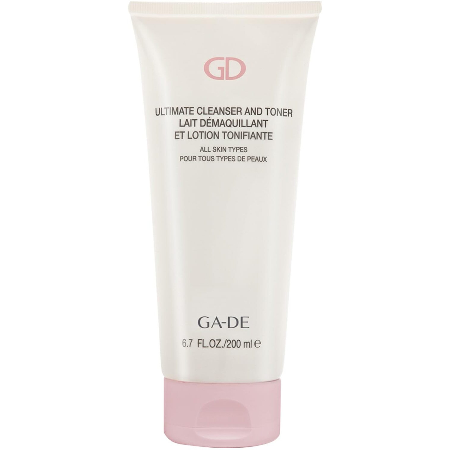 Ultimate Cleanser and Toner - All Skin Types  by GA-DE for Women - 6.7 oz Cleanser