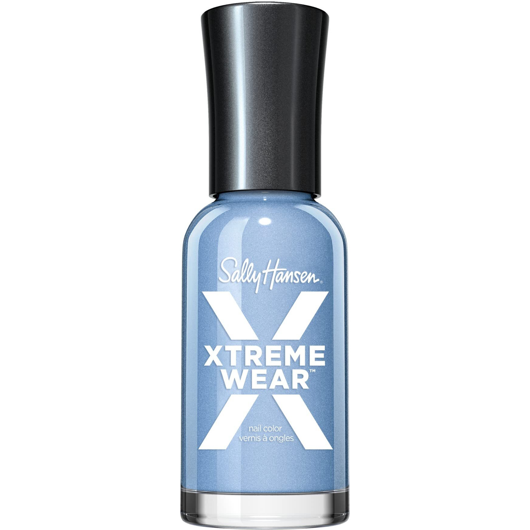 Xtreme Wear Nail Color - 459 Babe Blue by Sally Hansen for Women - 0.4 oz Nail Polish