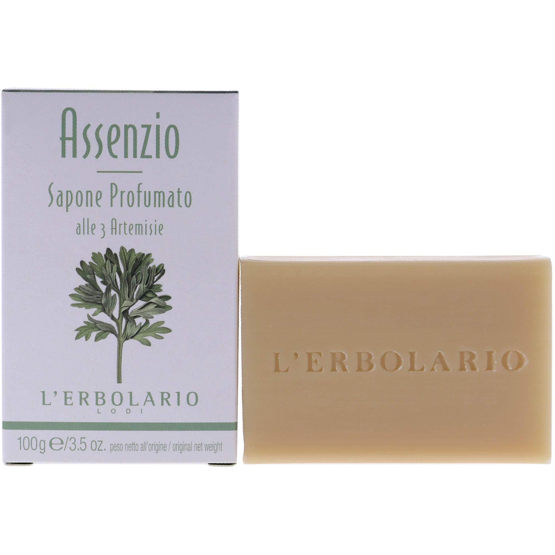 Absinthium Perfumed Soap by LErbolario for Unisex - 3.5 oz Soap