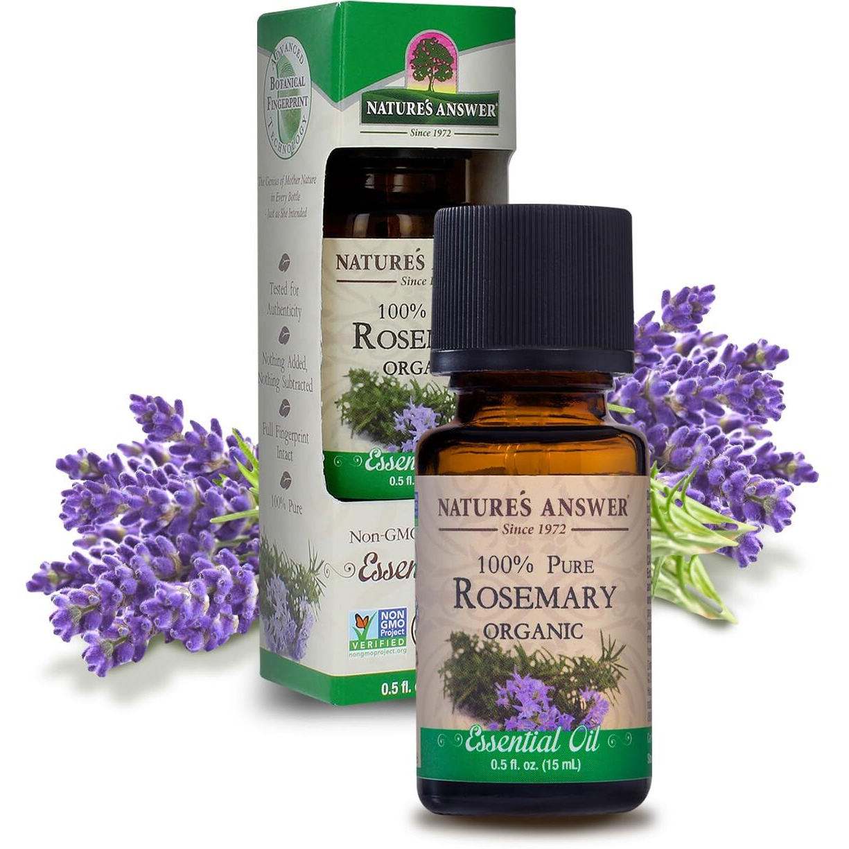 Natures Answer - Organic Essential Oil - Rosemary - 05 Oz(D0102H5KUKP)
