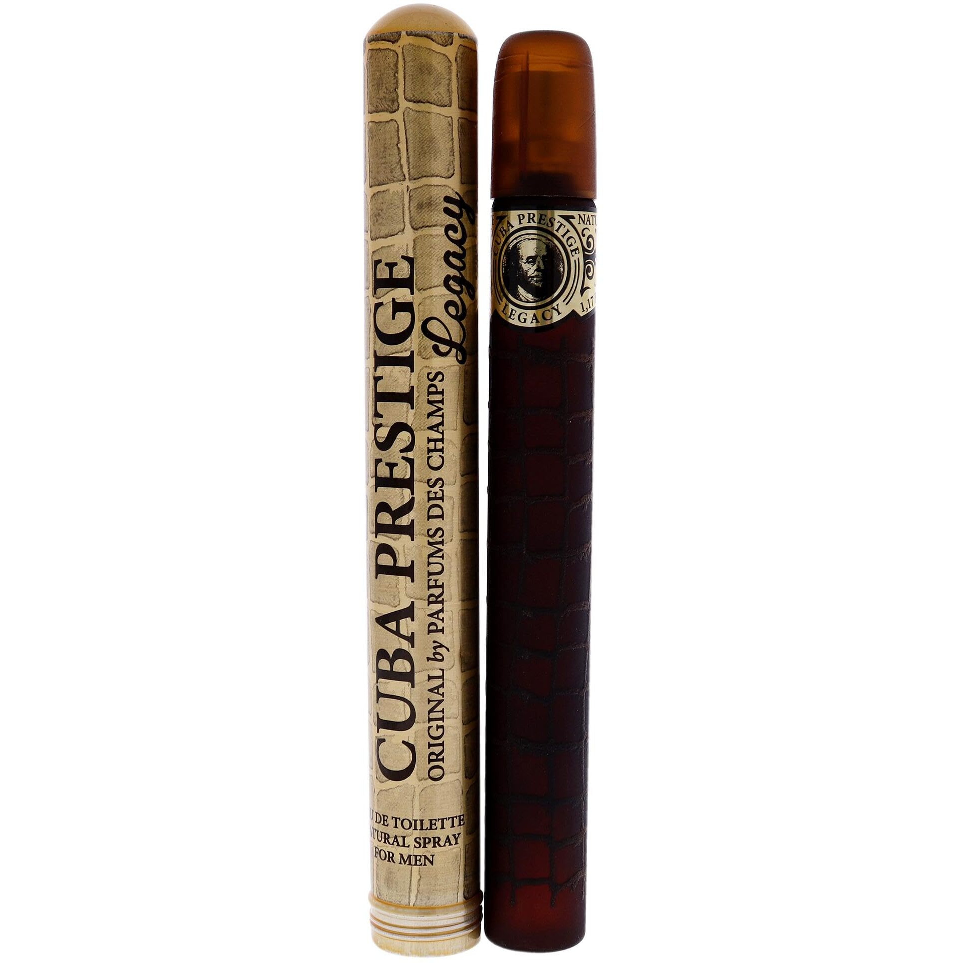 Cuba Prestige Legacy by Cuba, 1.17 oz Eau de Toilette Spray for Men