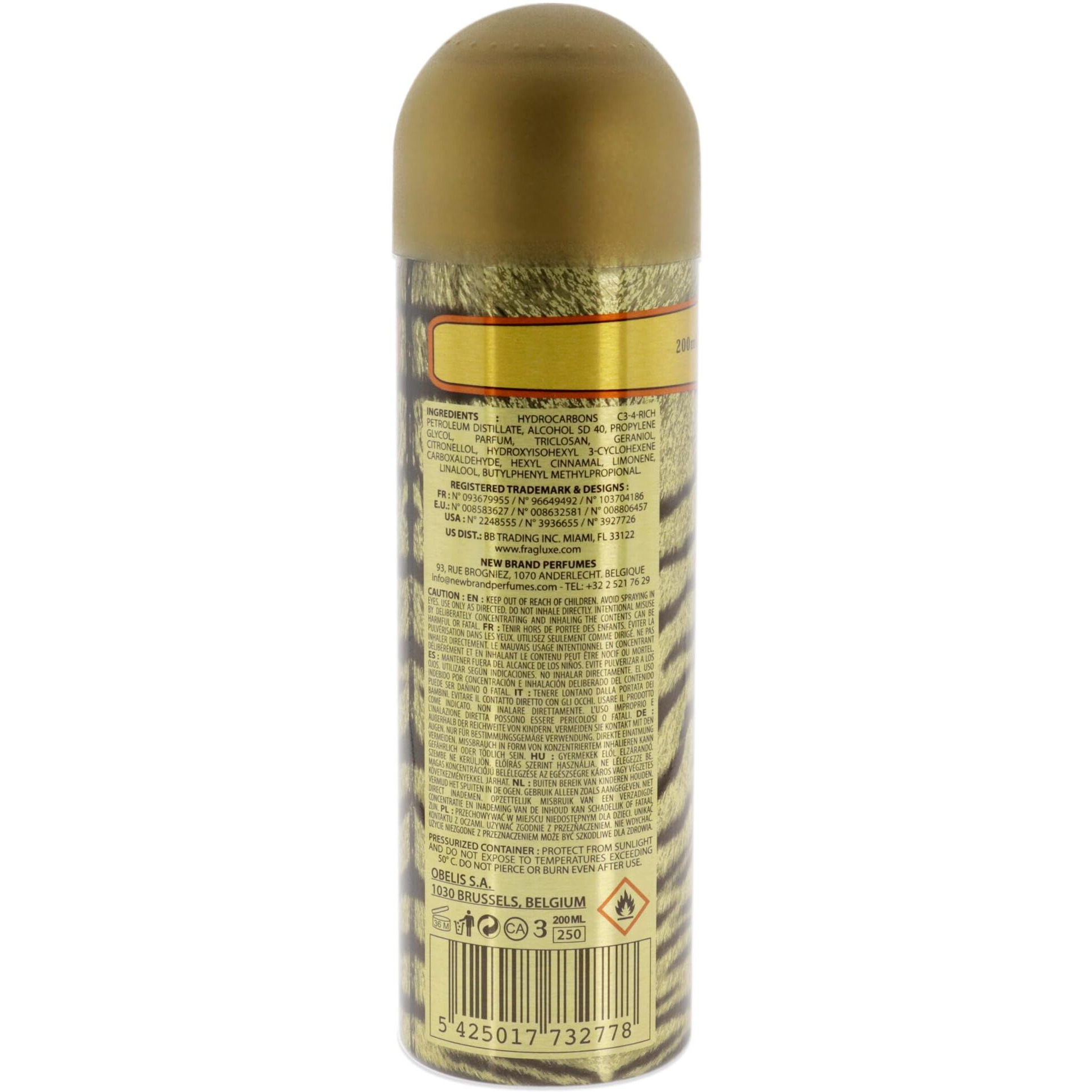 Cuba Jungle Tiger by Cuba for Women - 6.6 oz Body Spray