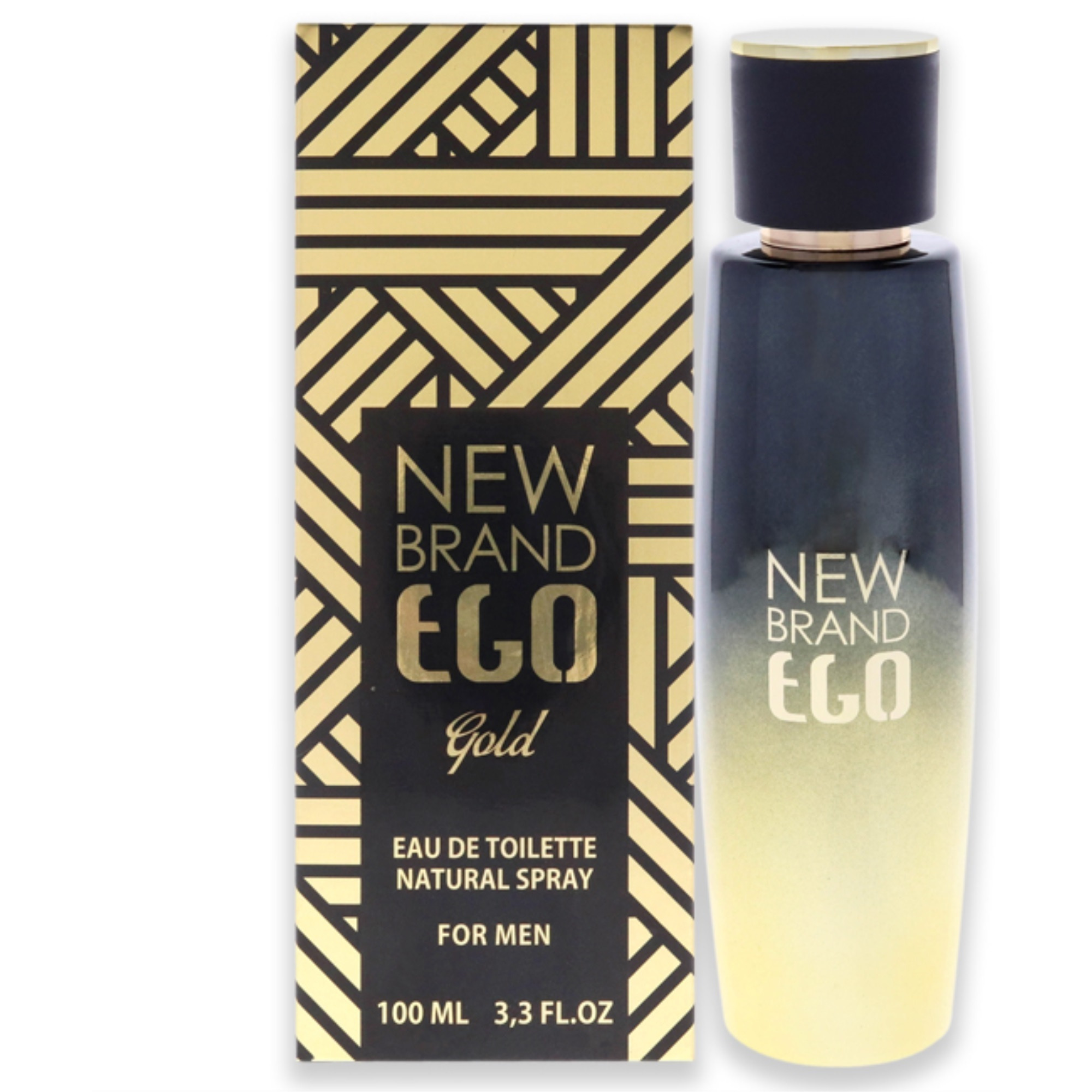 Ego Gold by New Brand for Men - 3.3 oz EDT Spray