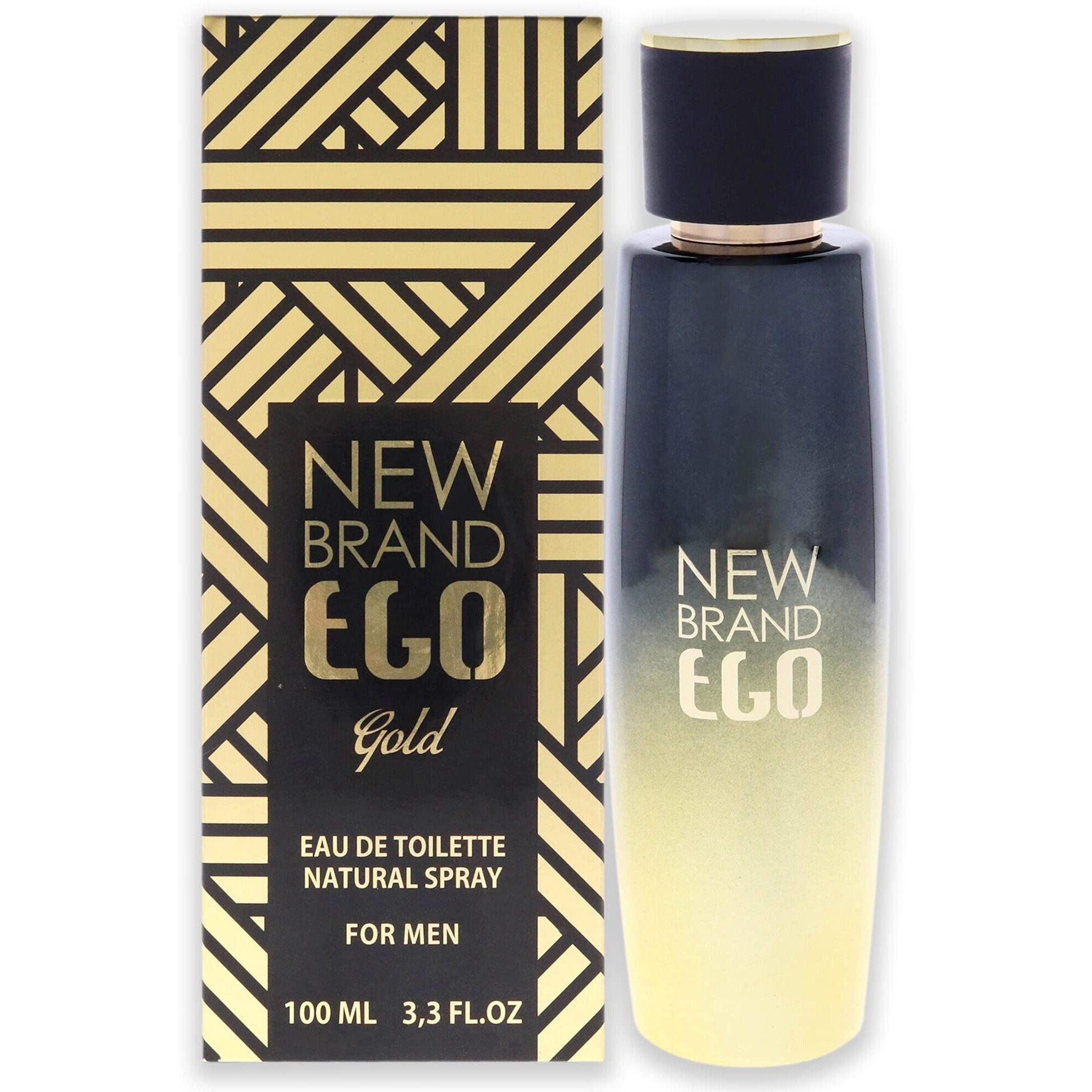 Ego Gold by New Brand for Men - 3.3 oz EDT Spray