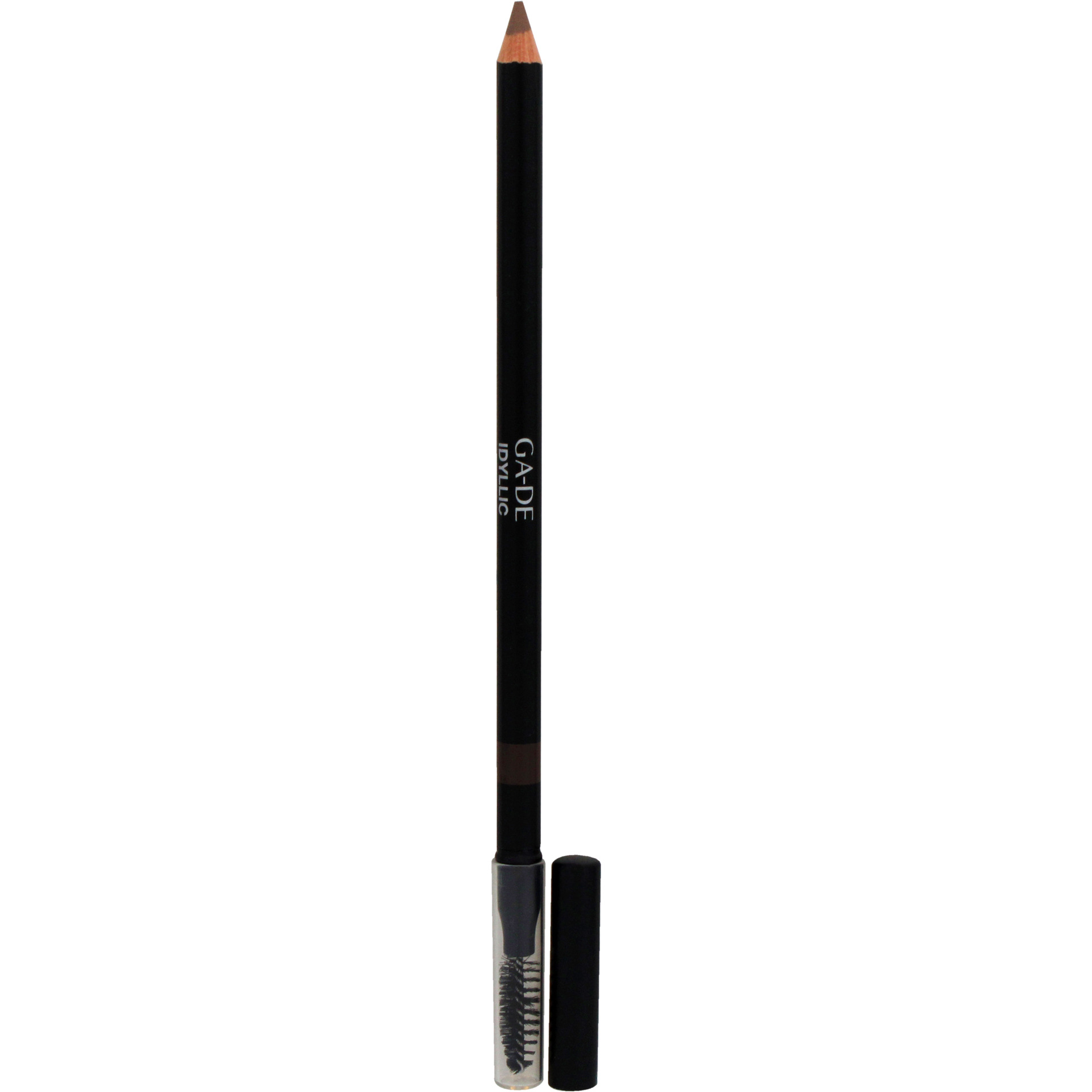 Idyllic Powder Eyebrow Pencil - 20 Light Brown by GA-DE for Women - 0.09 oz Eyebrow Pencil