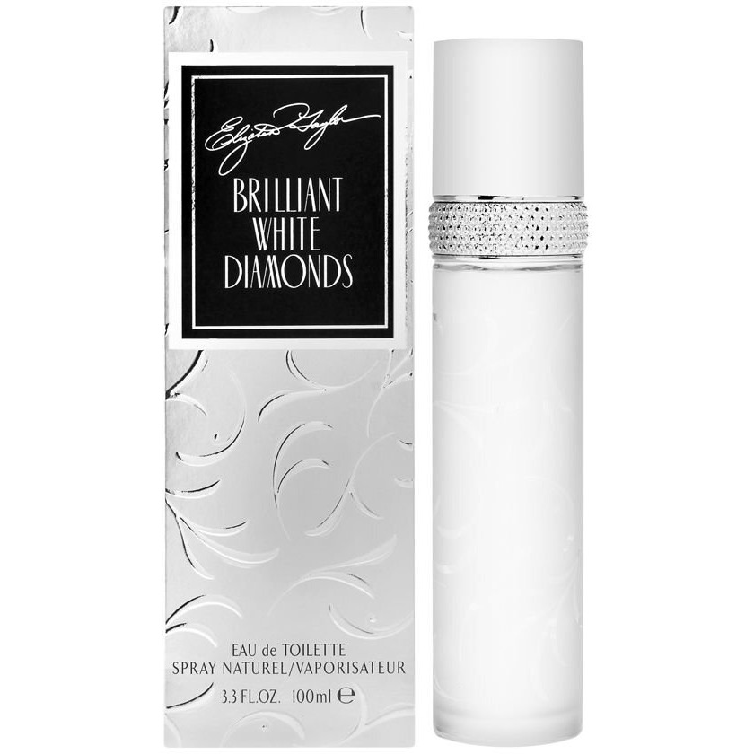 White Diamonds Brilliant by Elizabeth Taylor Eau De Toilette Spray 3.3 oz(D0102HA7M57.)