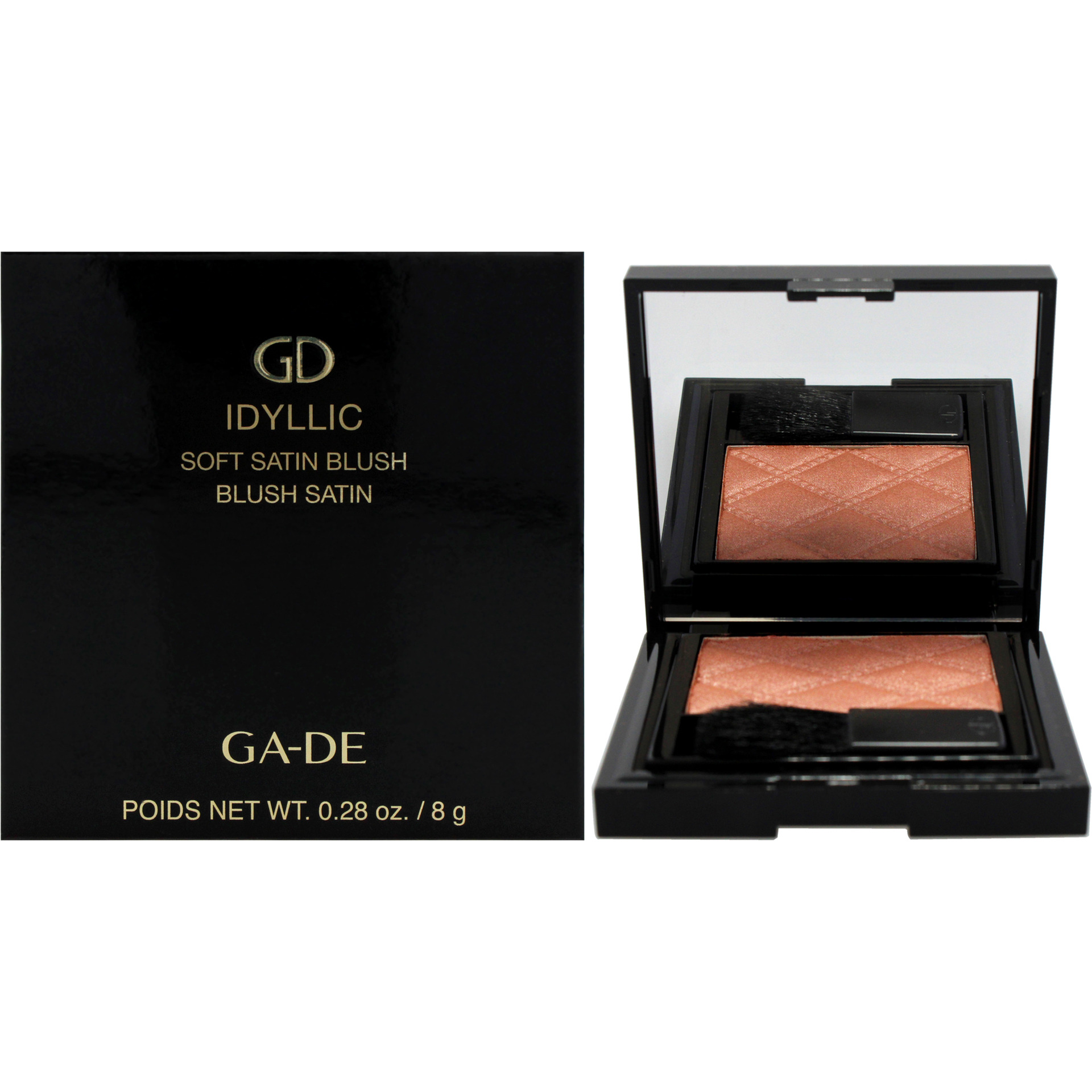 Idyllic Soft Satin Blush Powder - 26 Honey Bronze by GA-DE for Women - 0.28 oz Blush