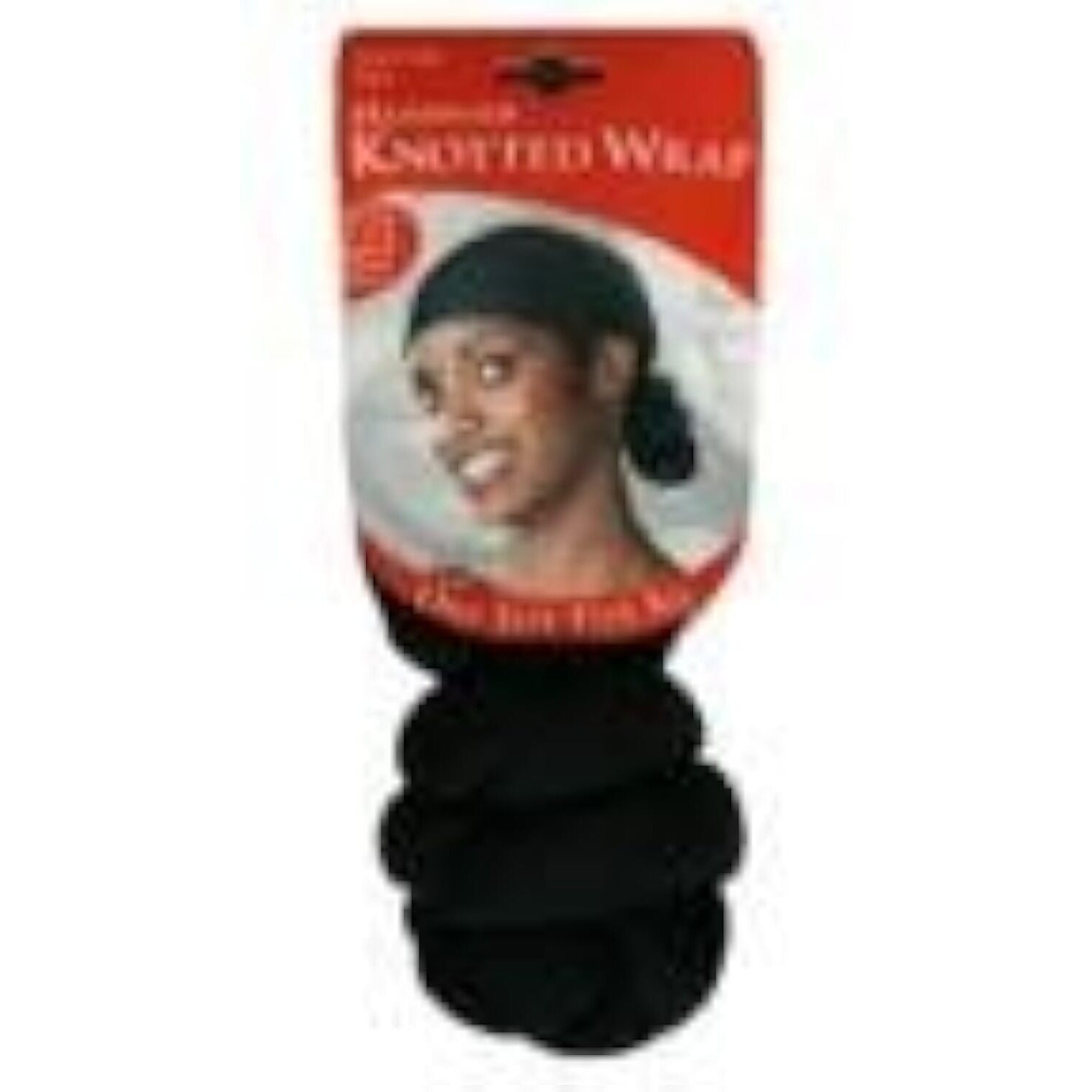 Donna Collection Knotted Wrap Handmade, Black