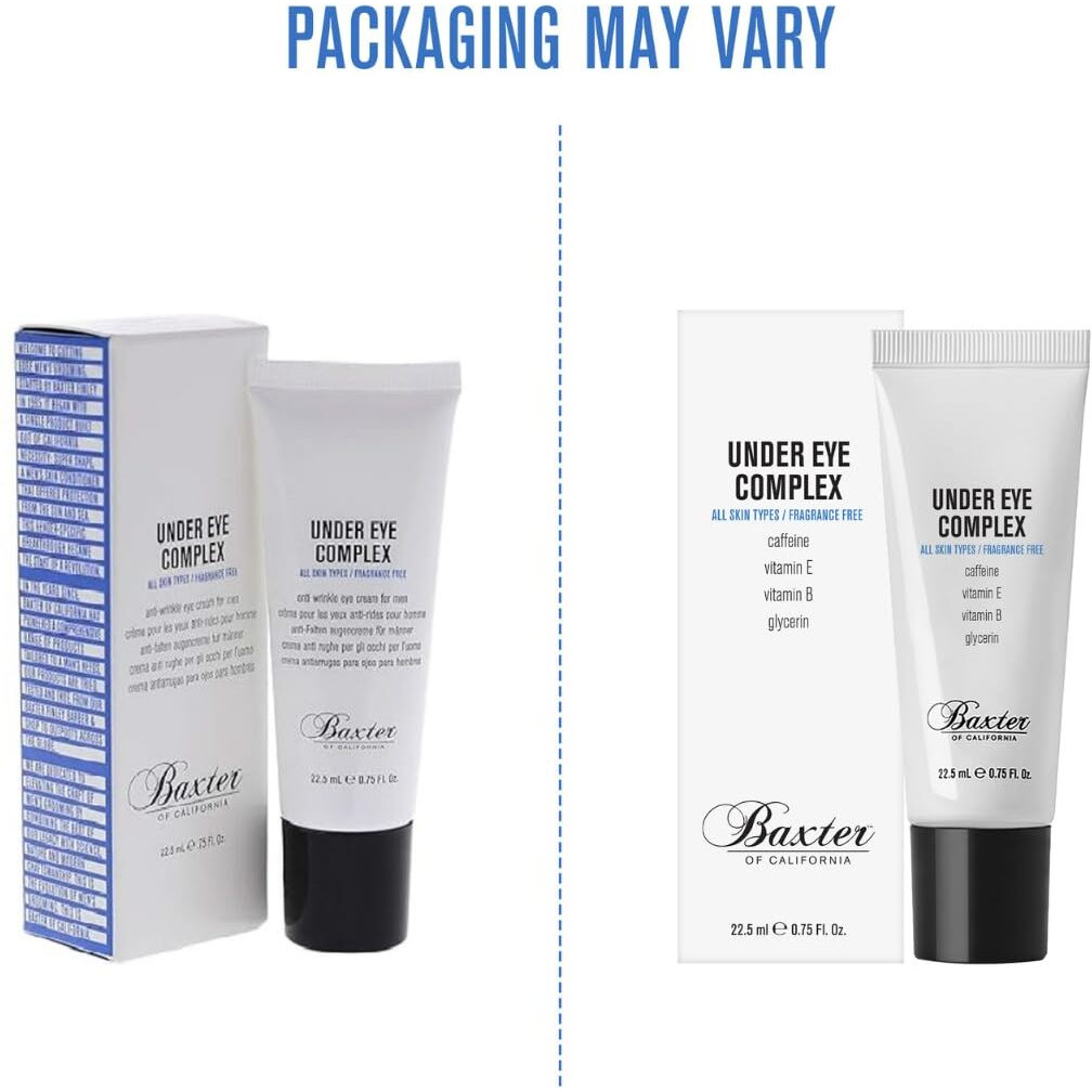 Under Eye Complex Cream by Baxter Of California for Men - 0.75 oz Cream