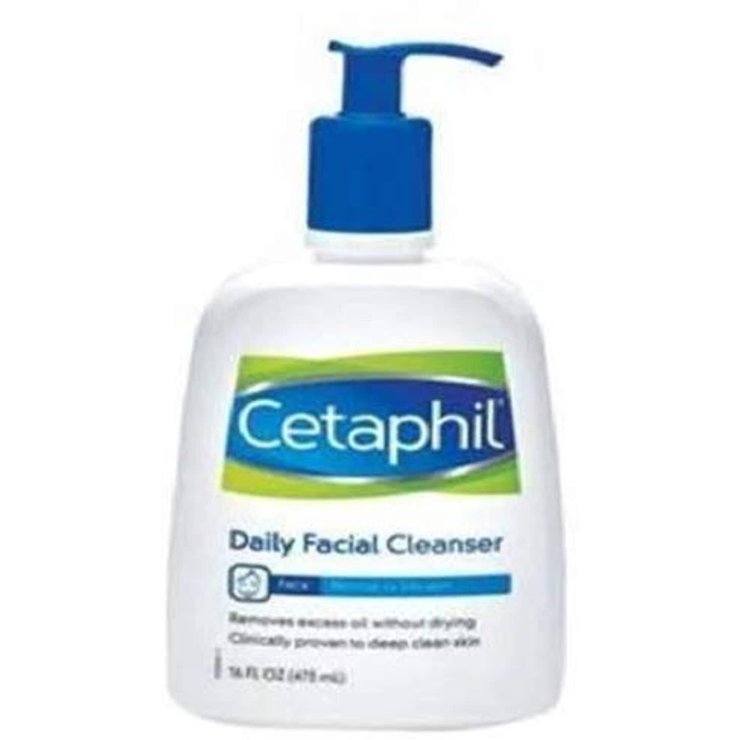 Cetaphil Daily Facial Cleanser, Normal to Oily Skin, 16 Fl Oz