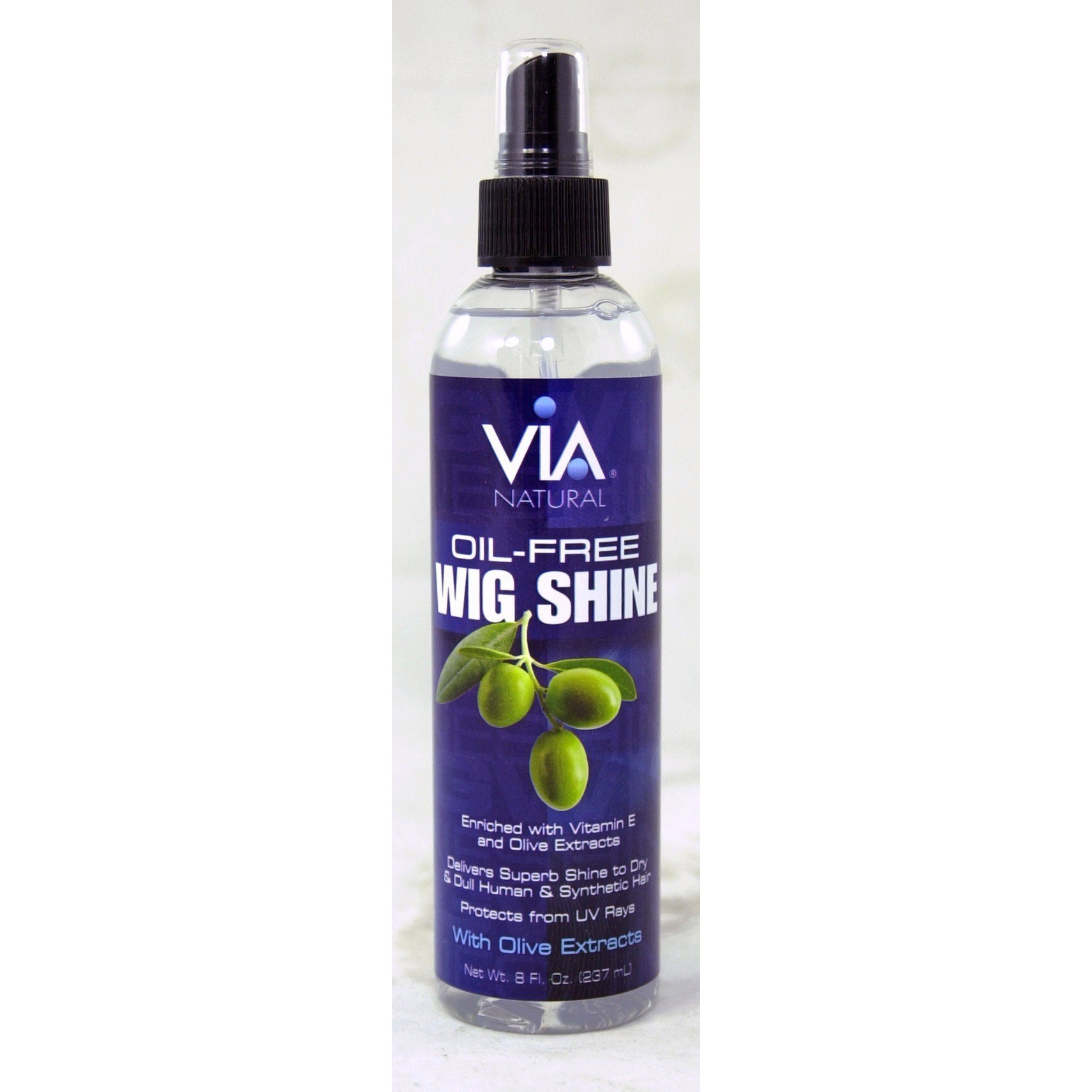 Via Natural Oil Free Wig Shine 2 Oz
