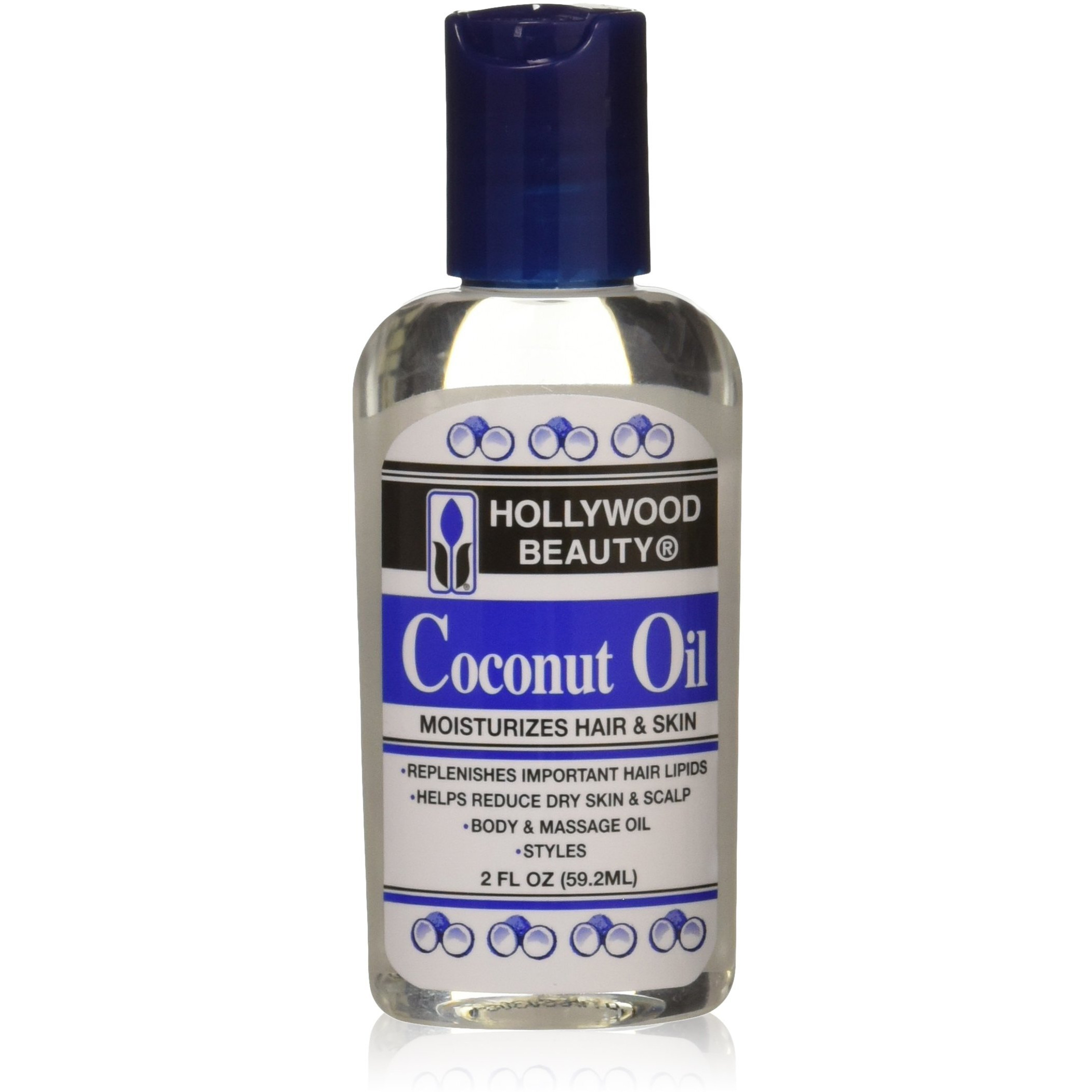 Hollywood Beauty Coconut Oil, 2 Ounce