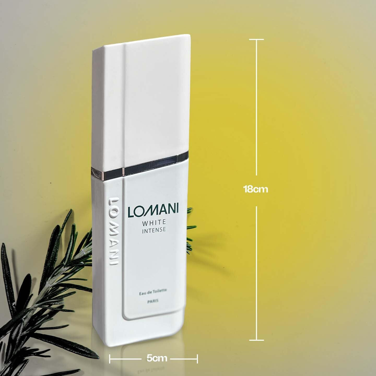 Lomani White Intense by Lomani for Men - 3.3 oz EDT Spray