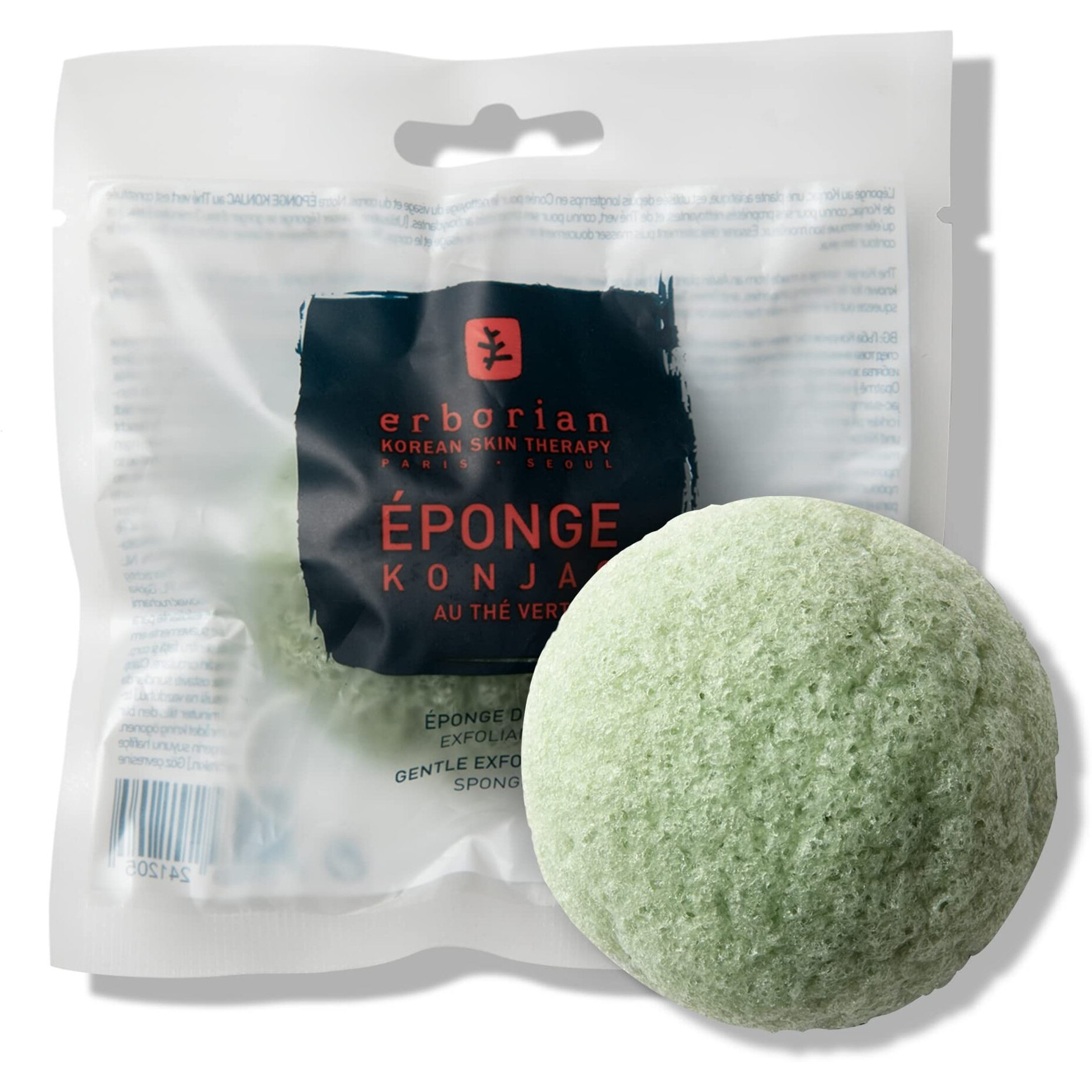 Au The Vert Konjac Sponge by Erborian for Women - 1 Pc Sponge