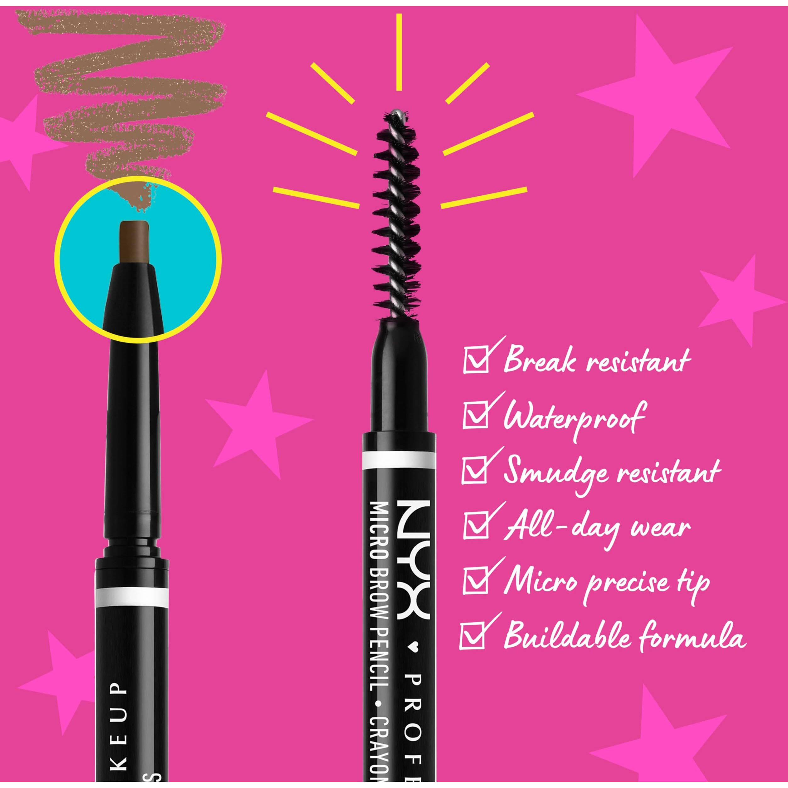 NYX Micro Brow Pencil(D0102H2cU6Y)