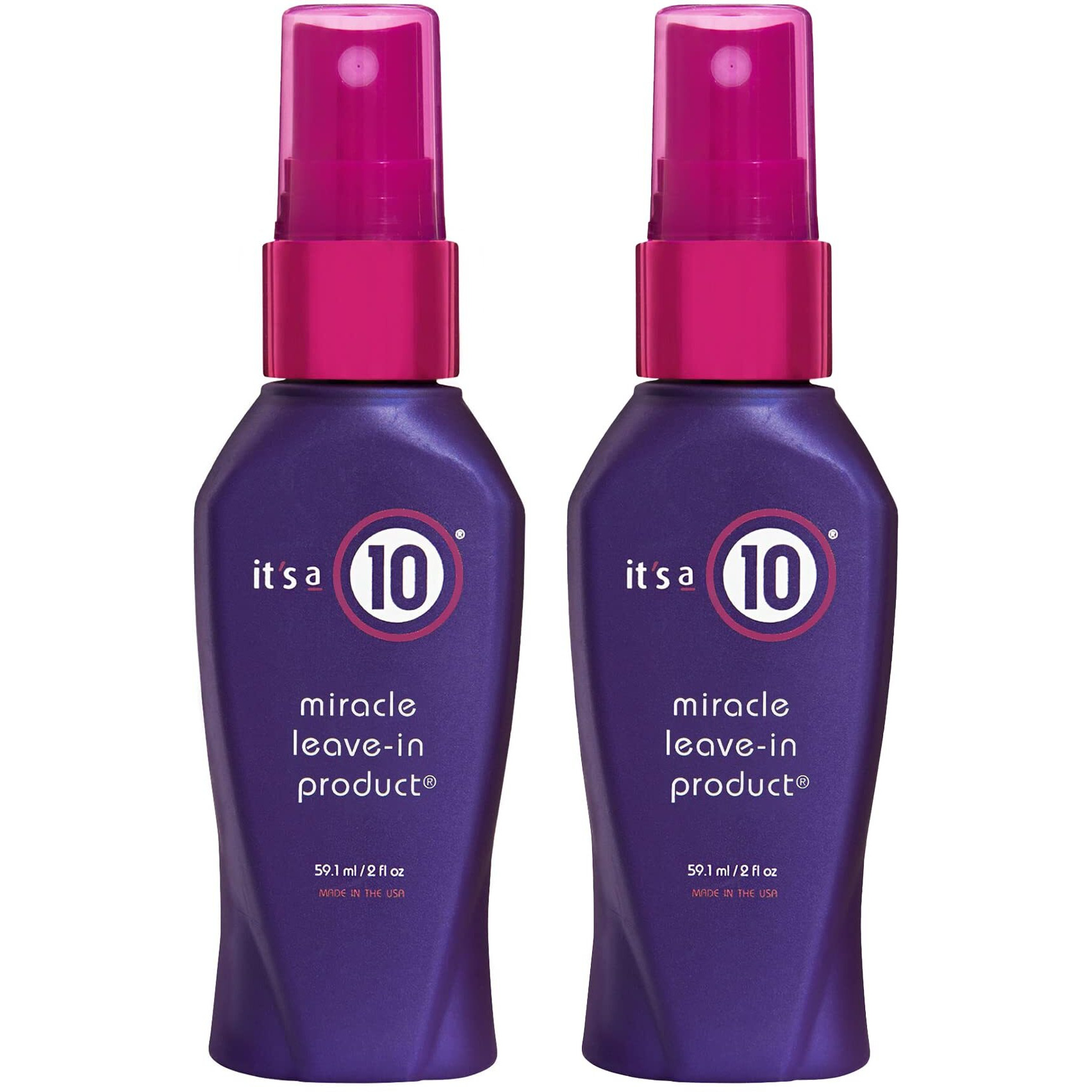 It's a 10 Haircare Miracle Leave-In Product, 2 fl. oz. (Pack of 2)