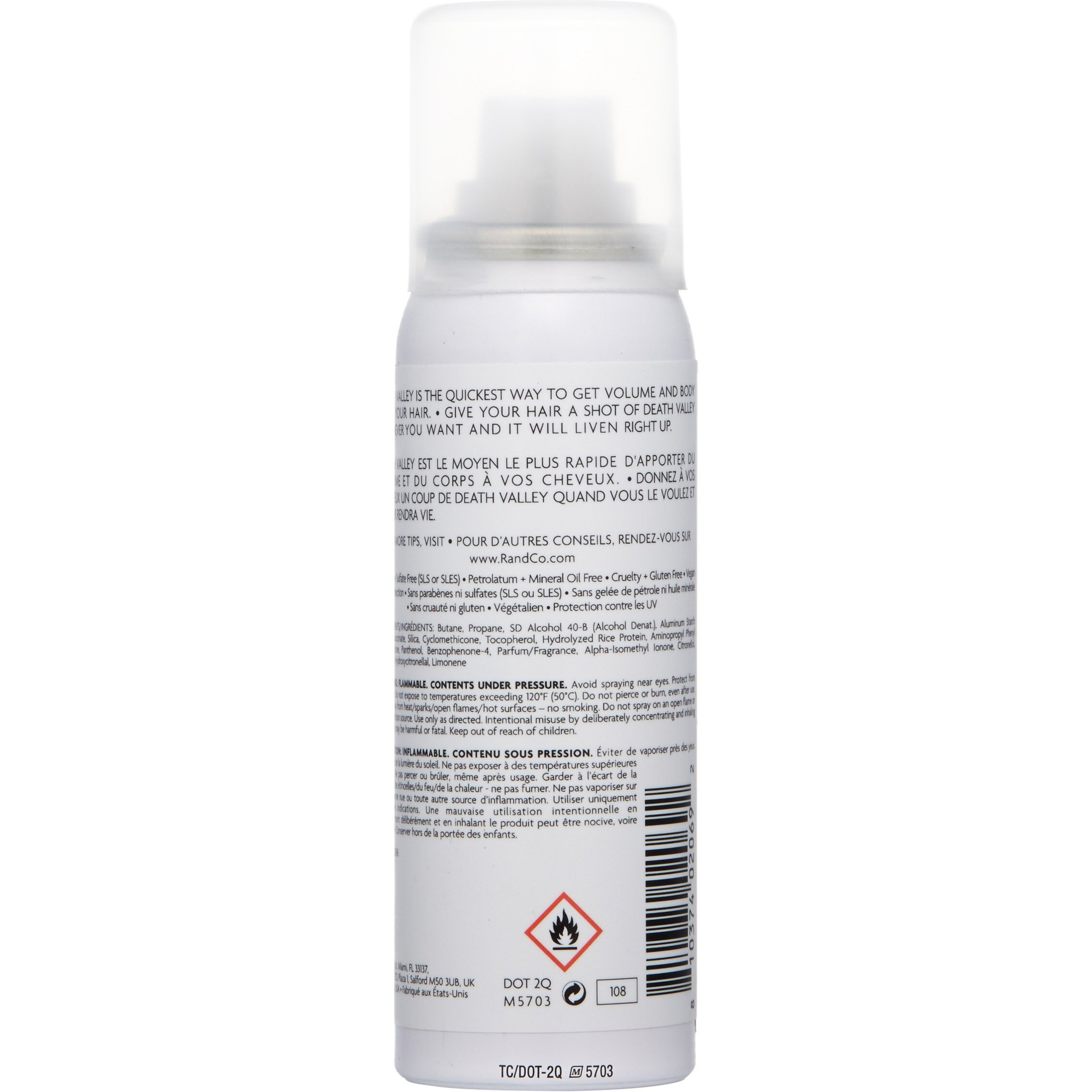 Death Valley Dry Shampoo by R+Co for Unisex - 1.6 oz Dry Shampoo
