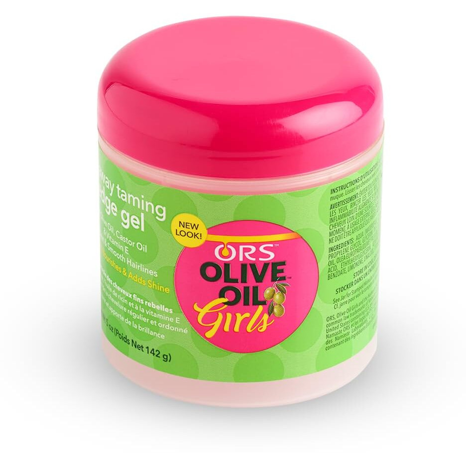ORS OLIVE OIL GIRLS Fly-Away Gel for Taming Edges Infused with Olive Oil and Vitamin E (5.0 oz)