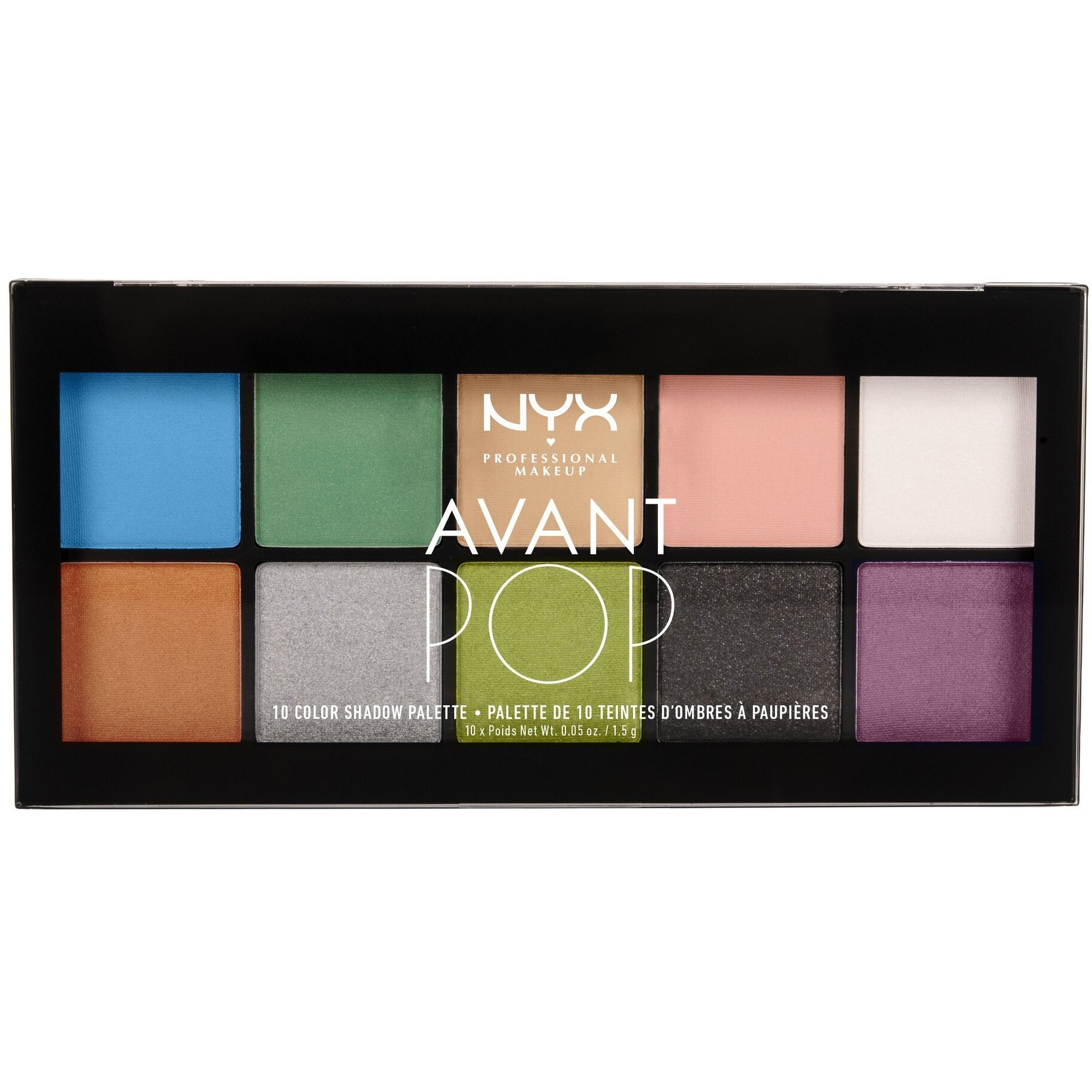 NYX Avant Pop Shadow Palette(D0102H2cNLg)