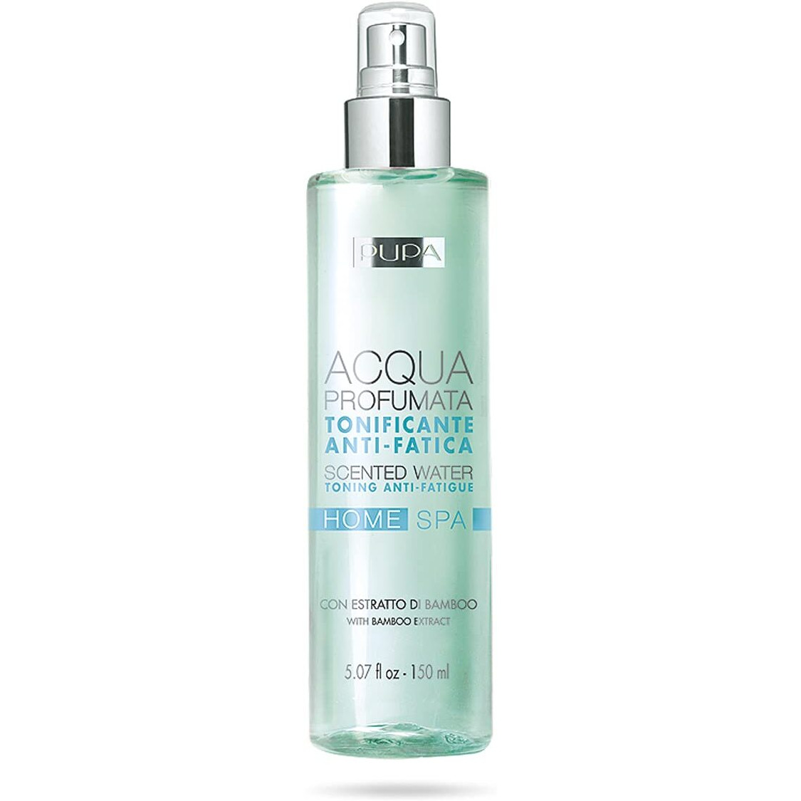 Home Spa Toning Anti-Fatigue Scented Water -Bamboo Extract by Pupa Milano for Unisex - 5.07 oz Body Mist