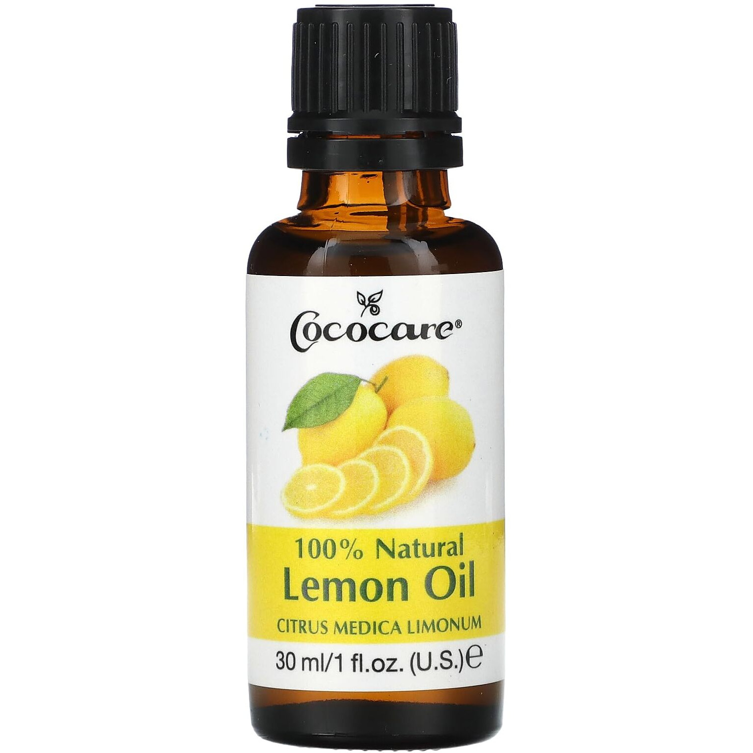 COCOCARE 100 Percentage Lemon Oil, 1 Ounce
