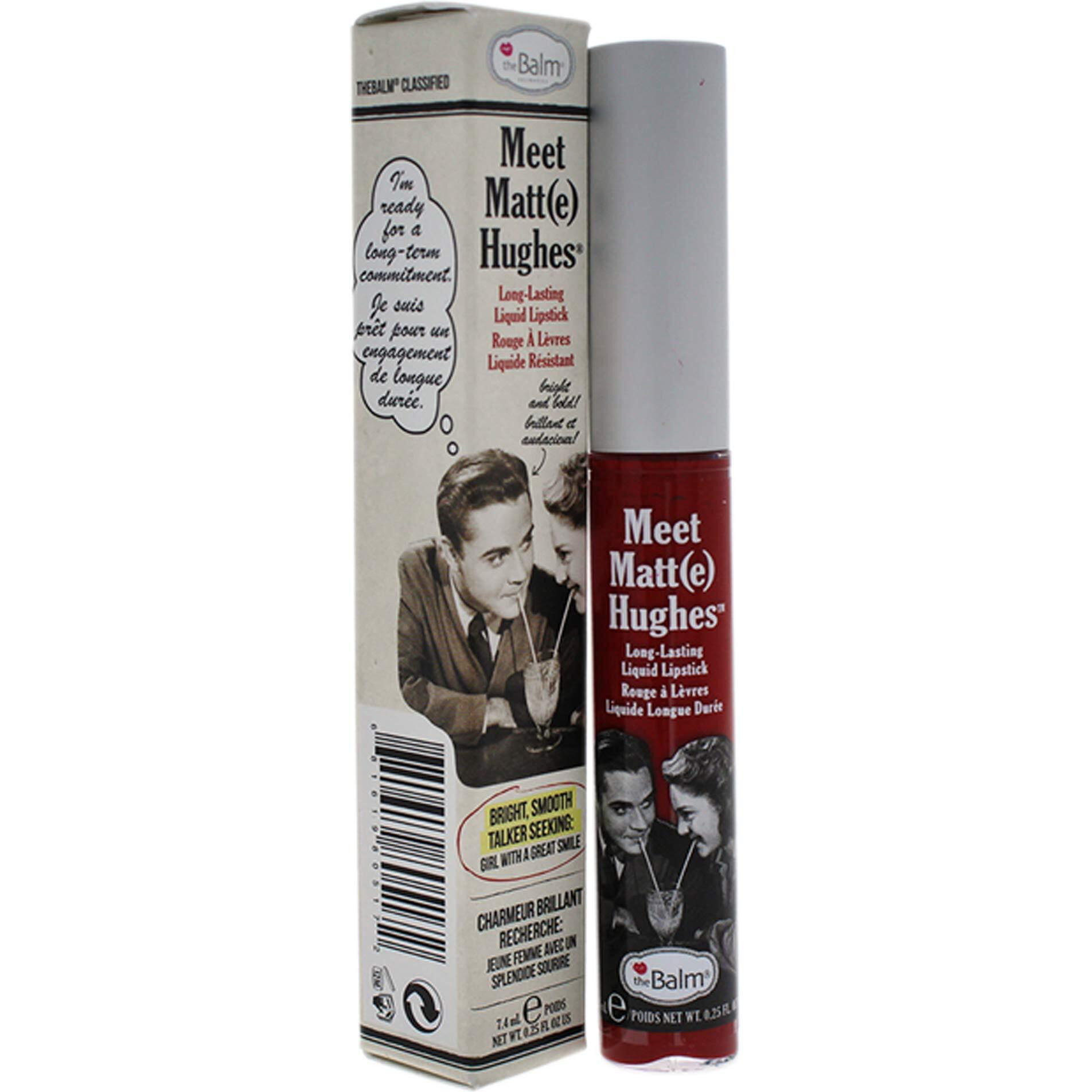 Meet Matte Hughes Long Lasting Liquid Lipstick - Devoted by the Balm for Women - 0.25 oz Lip Gloss