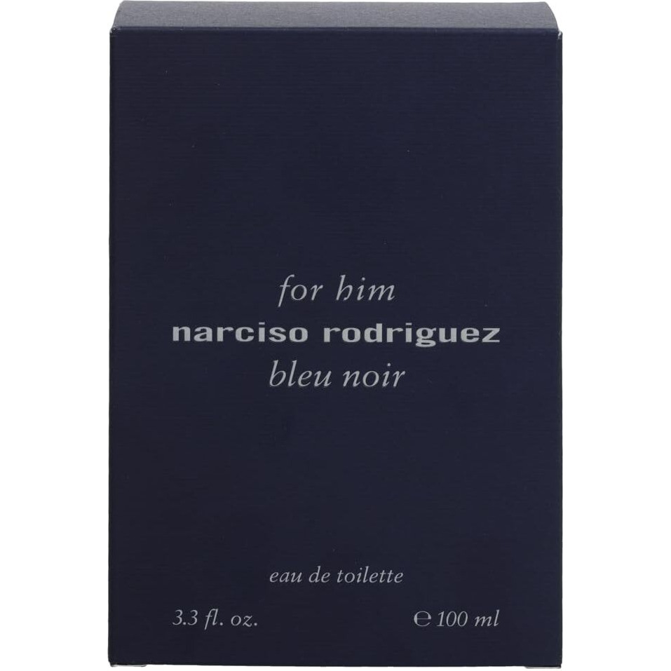 Narciso Rodriguez Bleu Noir by Narciso Rodriguez, 3.3 oz Eau De Toilette Spray for Men