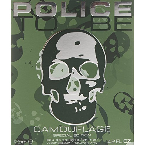 Police To Be Camouflage by Police, 4.2 oz Eau De Toilette Spray for Men