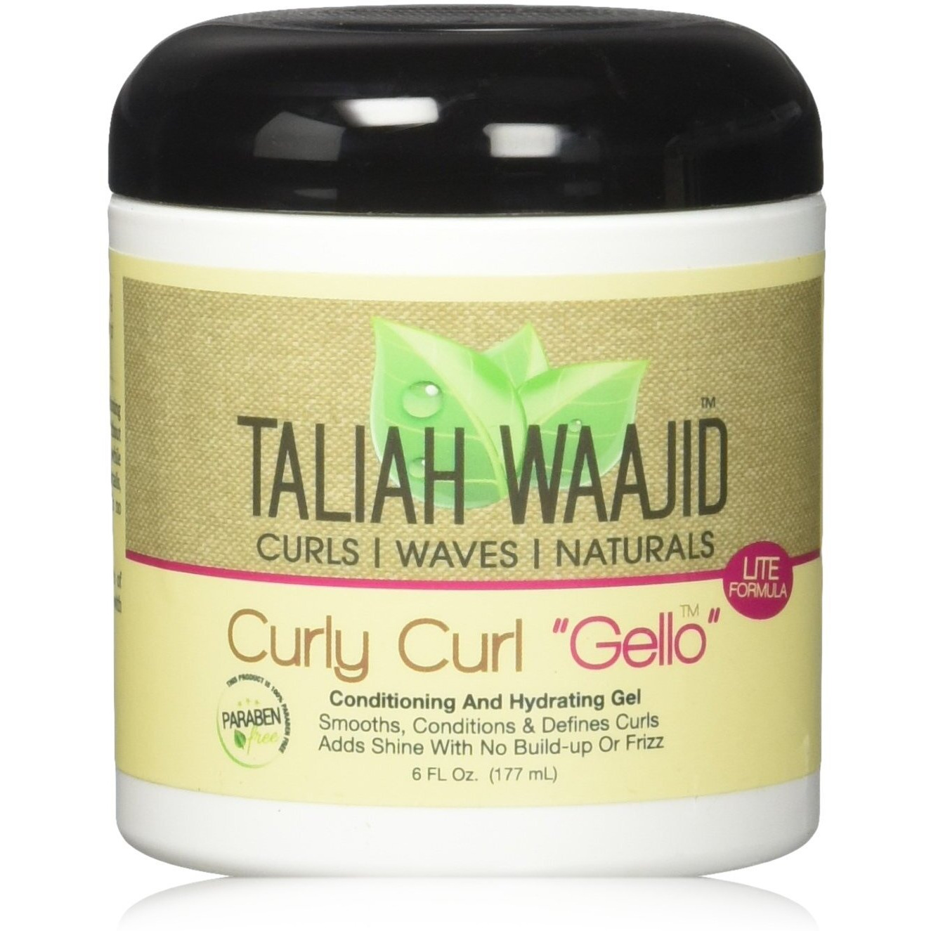 Taliah Waajid Curly Curl Gelo, Conditioning And Hydrating Gel 6 Oz