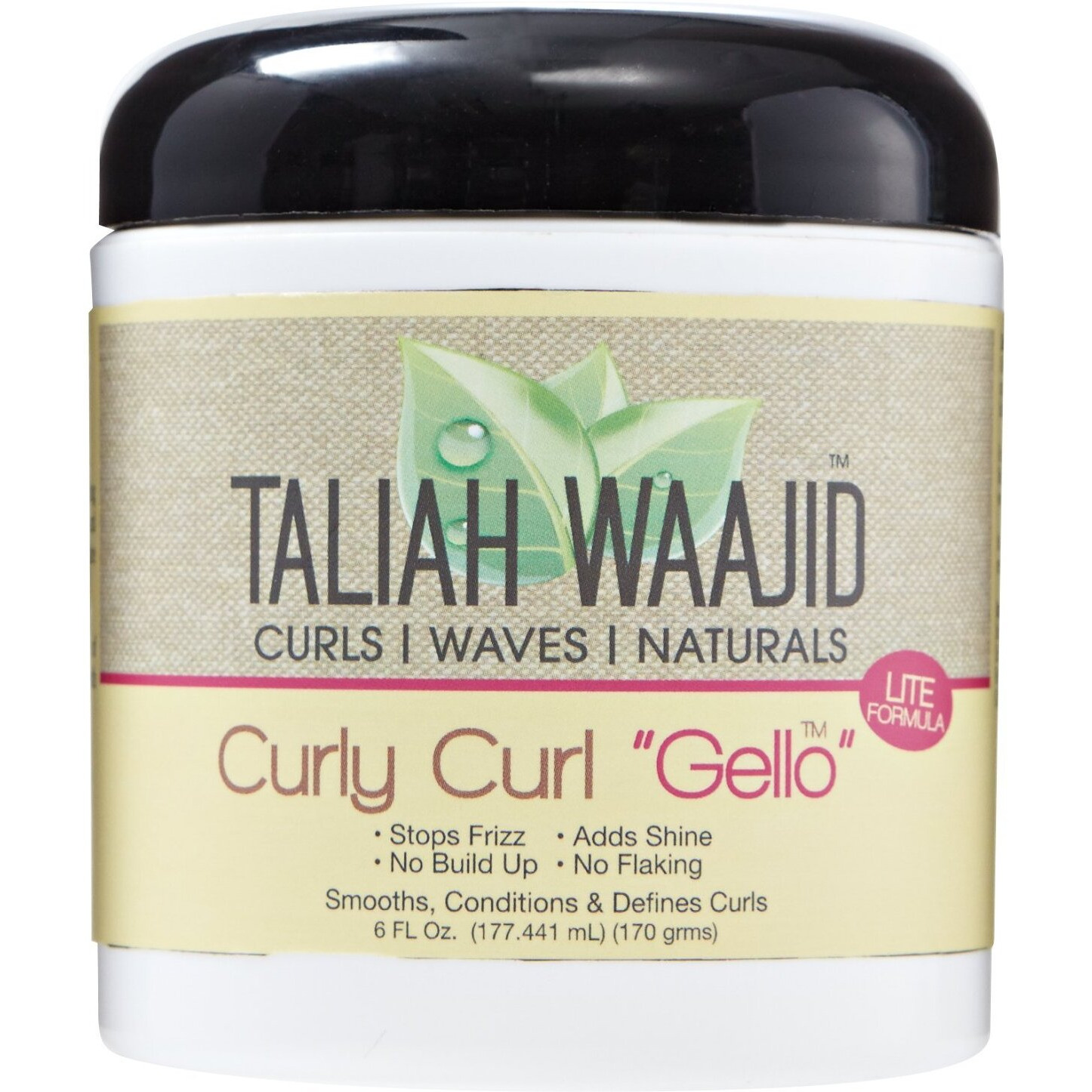 Taliah Waajid Curly Curl Gelo, Conditioning And Hydrating Gel 6 Oz