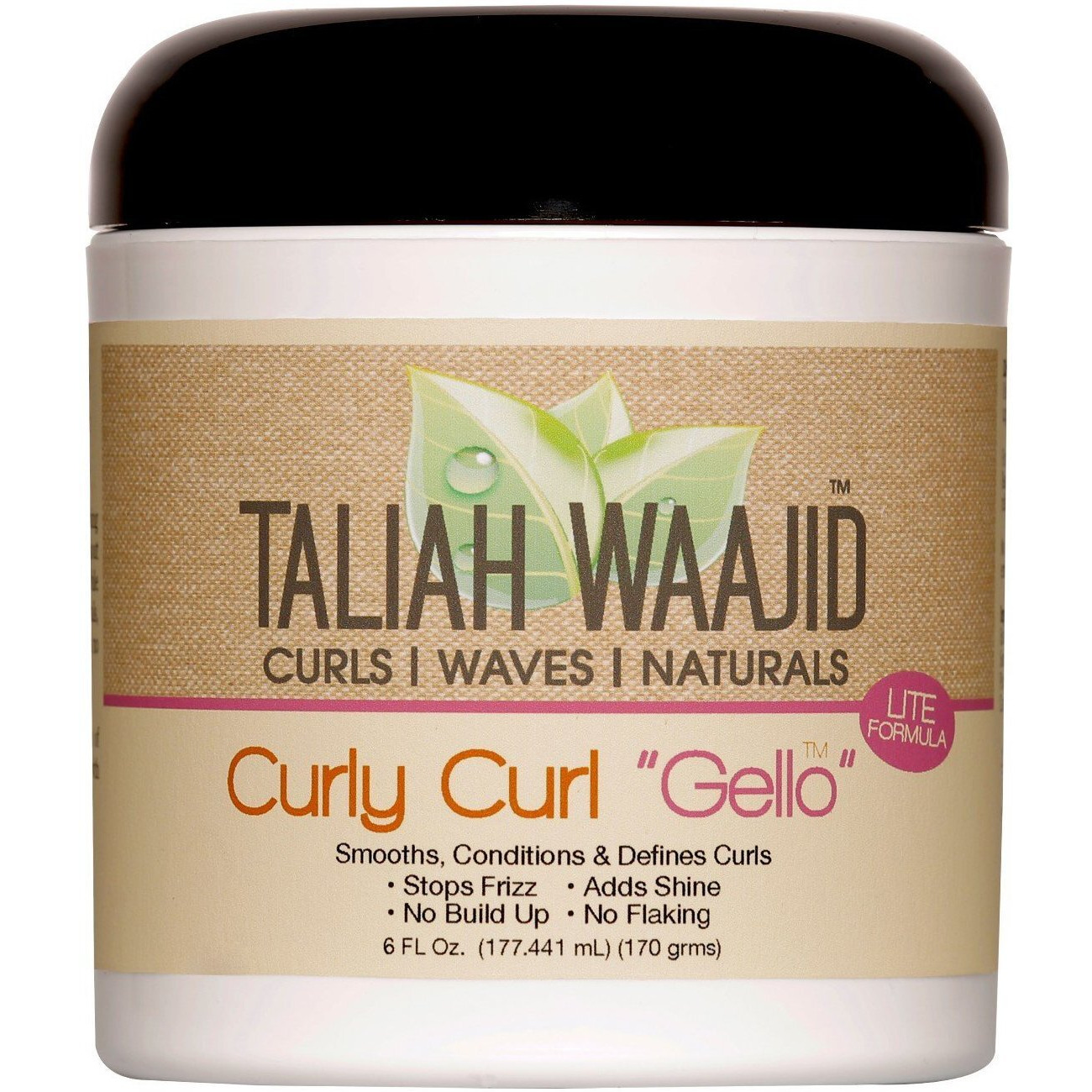 Taliah Waajid Curly Curl Gelo, Conditioning And Hydrating Gel 6 Oz