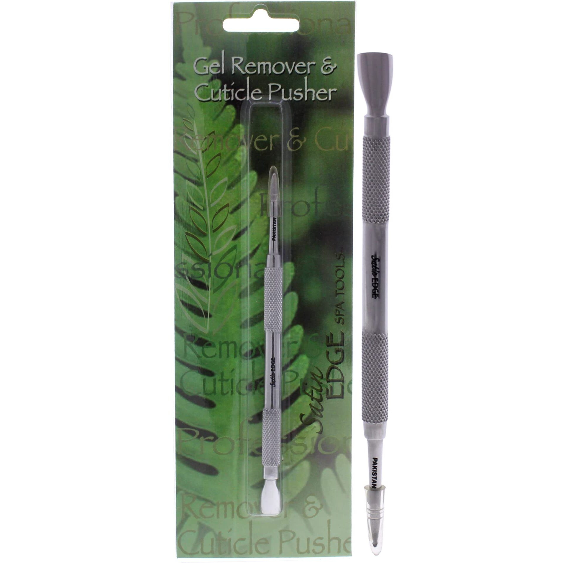 Gel Remover and Cuticle Pusher by Satin Edge for Unisex - 1 Pc Cuticle Pusher