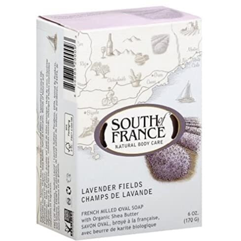 South Of France Natural Lavender Fields Bar Soap, 6 Oz, 20009