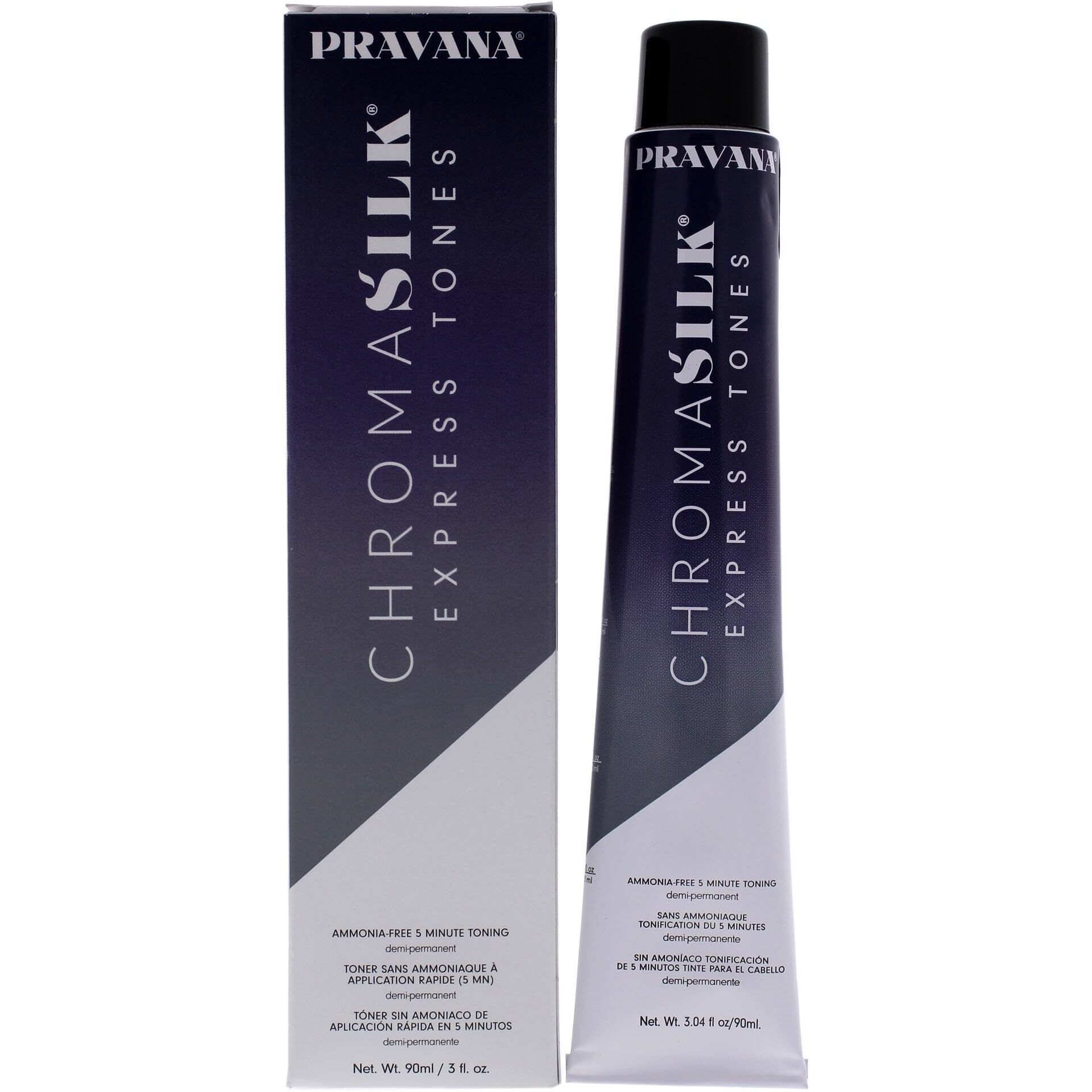ChromaSilk Express Tones - Violet by Pravana for Unisex - 3 oz Hair Color
