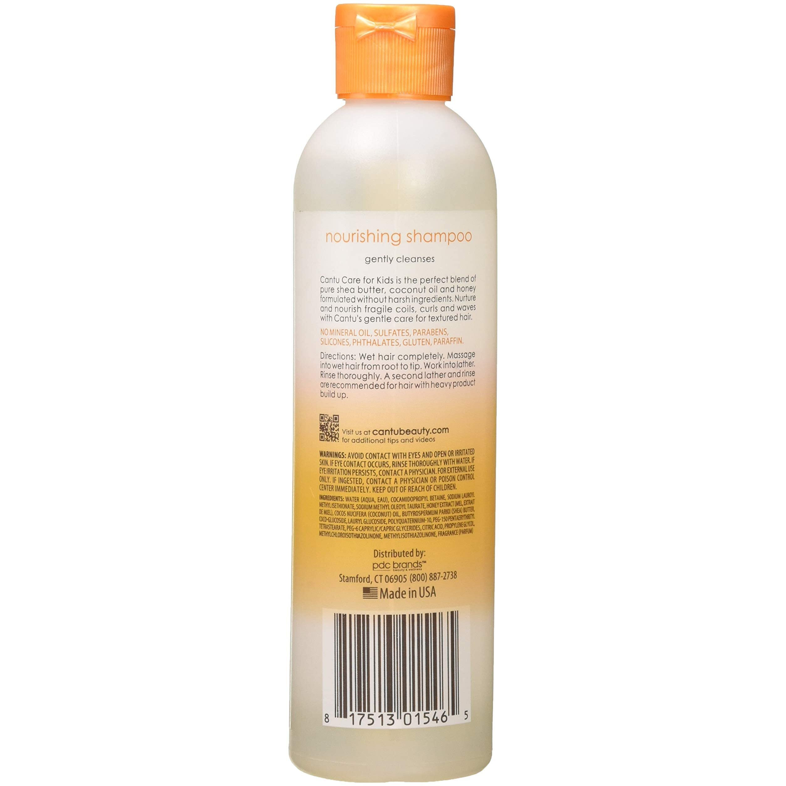 Cantu Care For Kids Nourishing Shampoo 8 Ounce (Tear-Free) (235ml) (2 Pack)