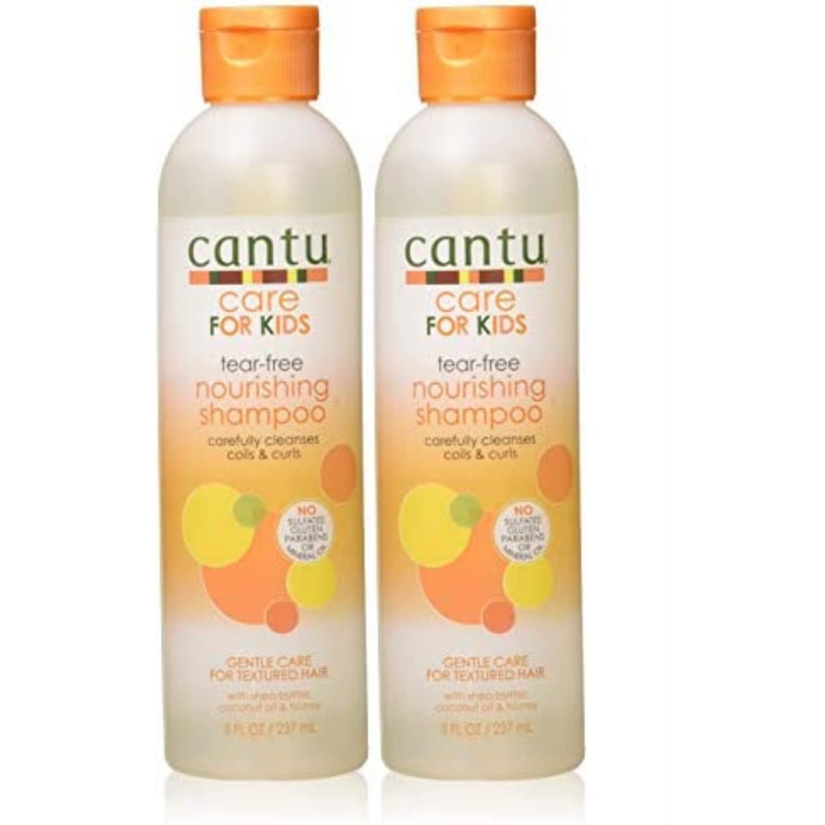 Cantu Care For Kids Nourishing Shampoo 8 Ounce (Tear-Free) (235ml) (2 Pack)