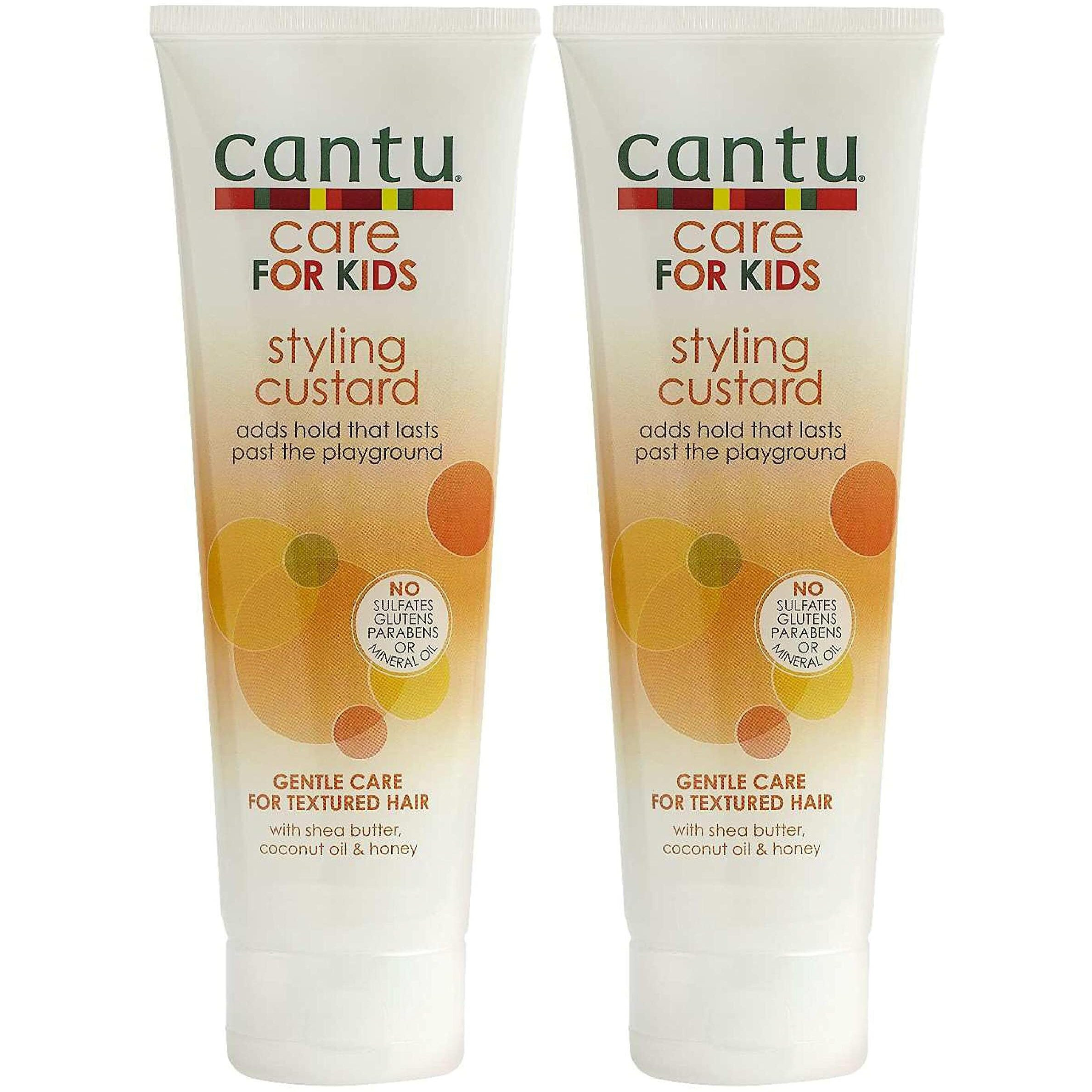 Cantu Care For Kids Styling Custard 8 Ounce Tube (235ml) (2 Pack)