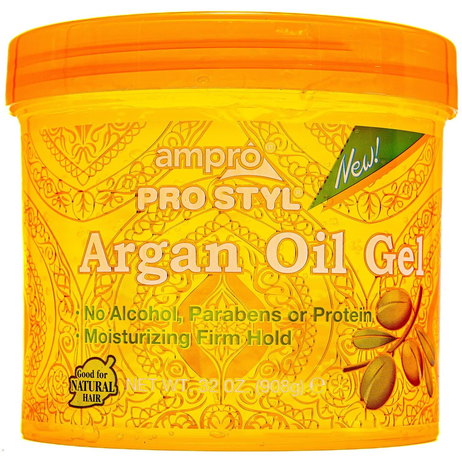 Pro Styl Gel - Argan Oil by Ampro for Women - 32 oz Gel