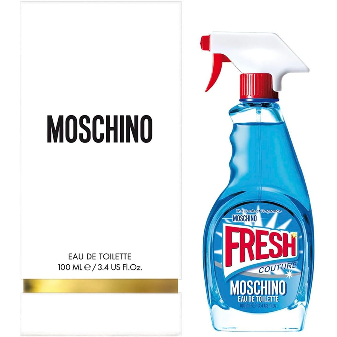 Moschino Fresh Couture by Moschino, 3.4 oz Eau De Toilette Spray for Women