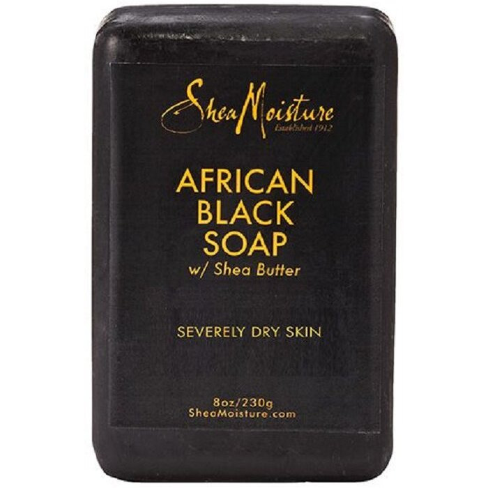 SheaMoisture African Black Soap Bar Soap | Packaging may vary | 8 oz.