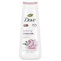 Dove Body Wash Renewing Peony and Rose Oil for Renewed, Healthy-Looking Skin Gentle Skin Cleanser with 24hr Renewing MicroMoisture 20 oz
