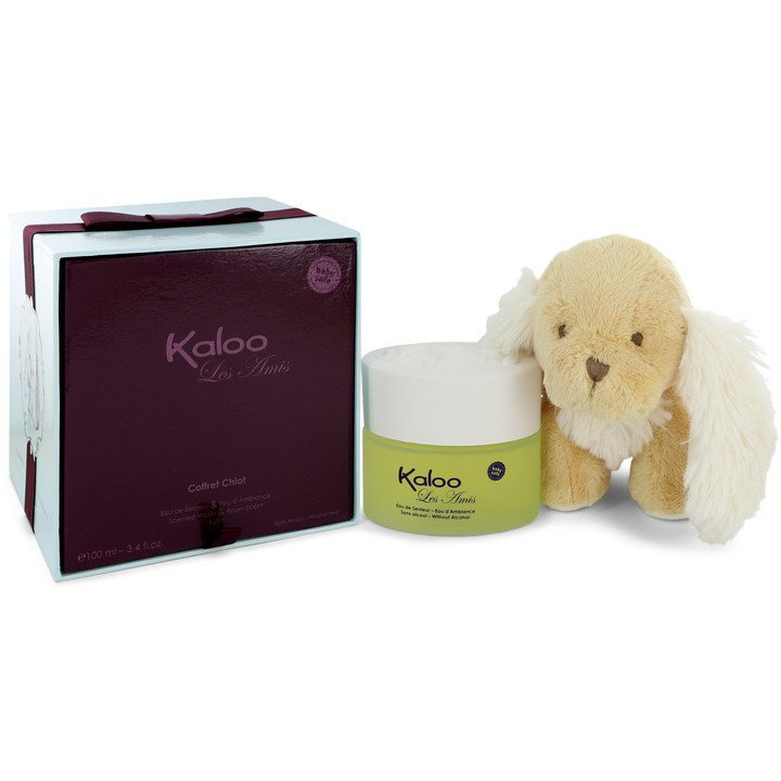 Kaloo Les Amis by Kaloo Eau De Senteur Spray / Room Fragrance Spray (Alcohol Free) + Free Fluffy Puppy 3.4 oz(D0102HAXW8W.)