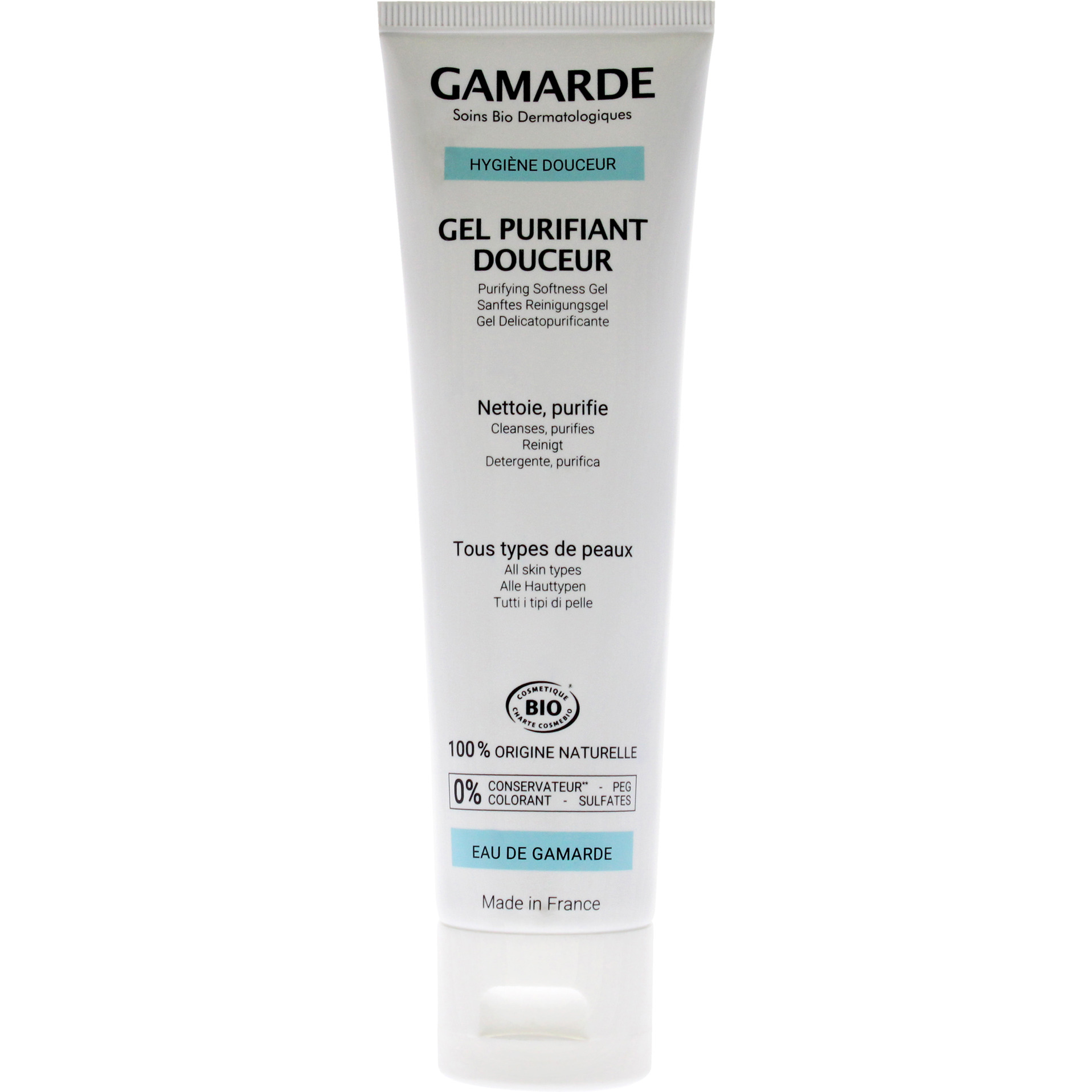 Purifying Softness Gel by Gamarde for Women - 3.38 oz Gel