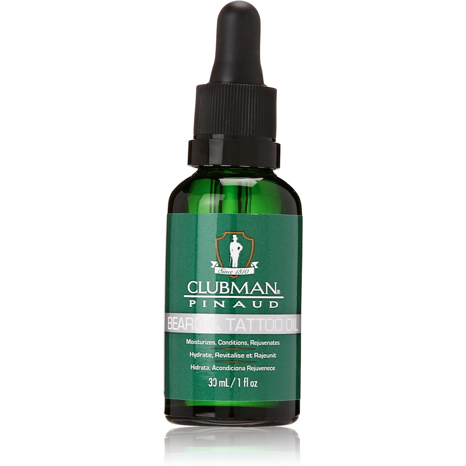Clubman Pinaud Beard and Tatoo Oil, 1 oz