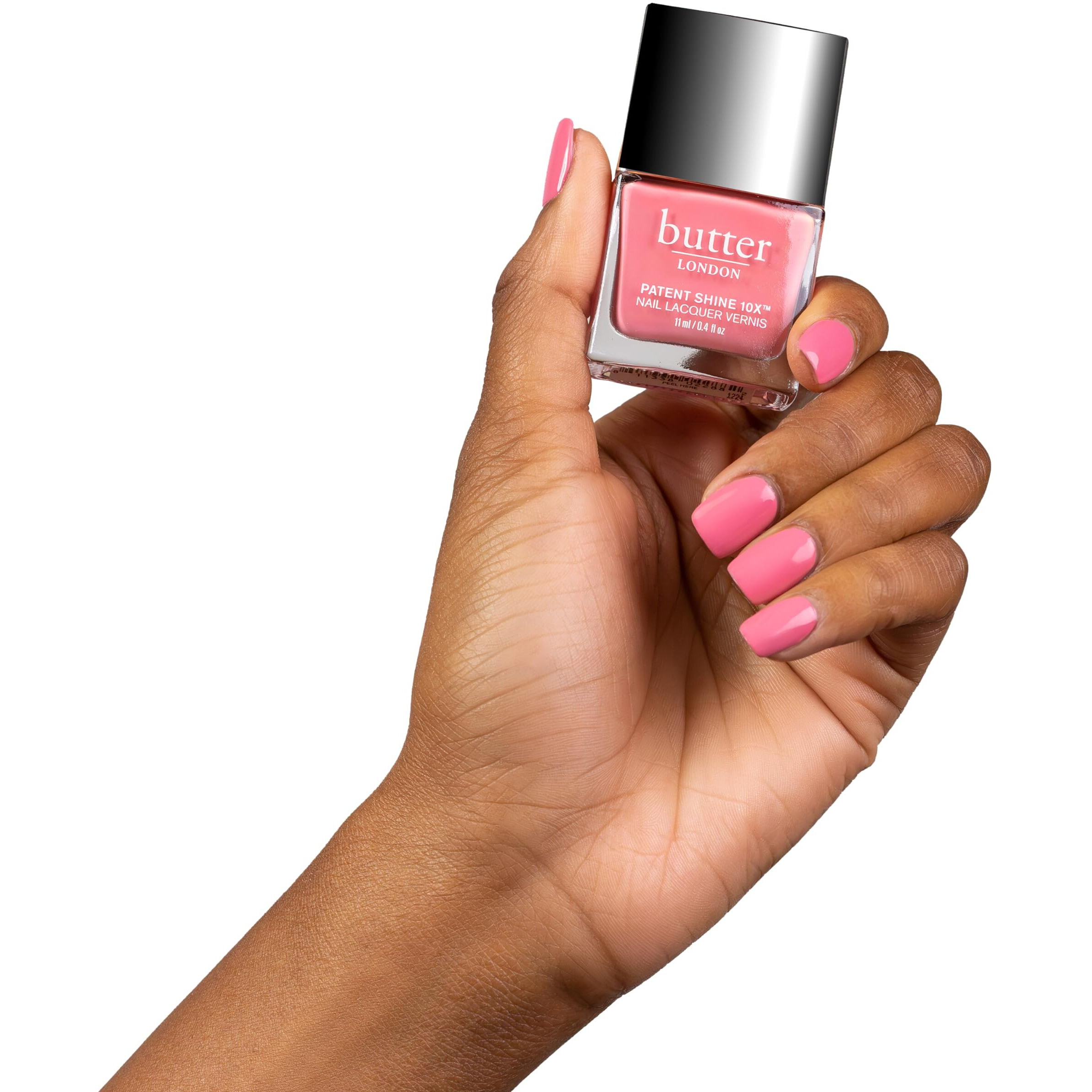 Patent Shine 10X Nail Lacquer - Comming Up Roses by Butter London for Women - 0.2 oz Nail Polish