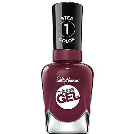 Miracle Gel - 489 V-Amplified by Sally Hansen for Women - 0.5 oz Nail Polish