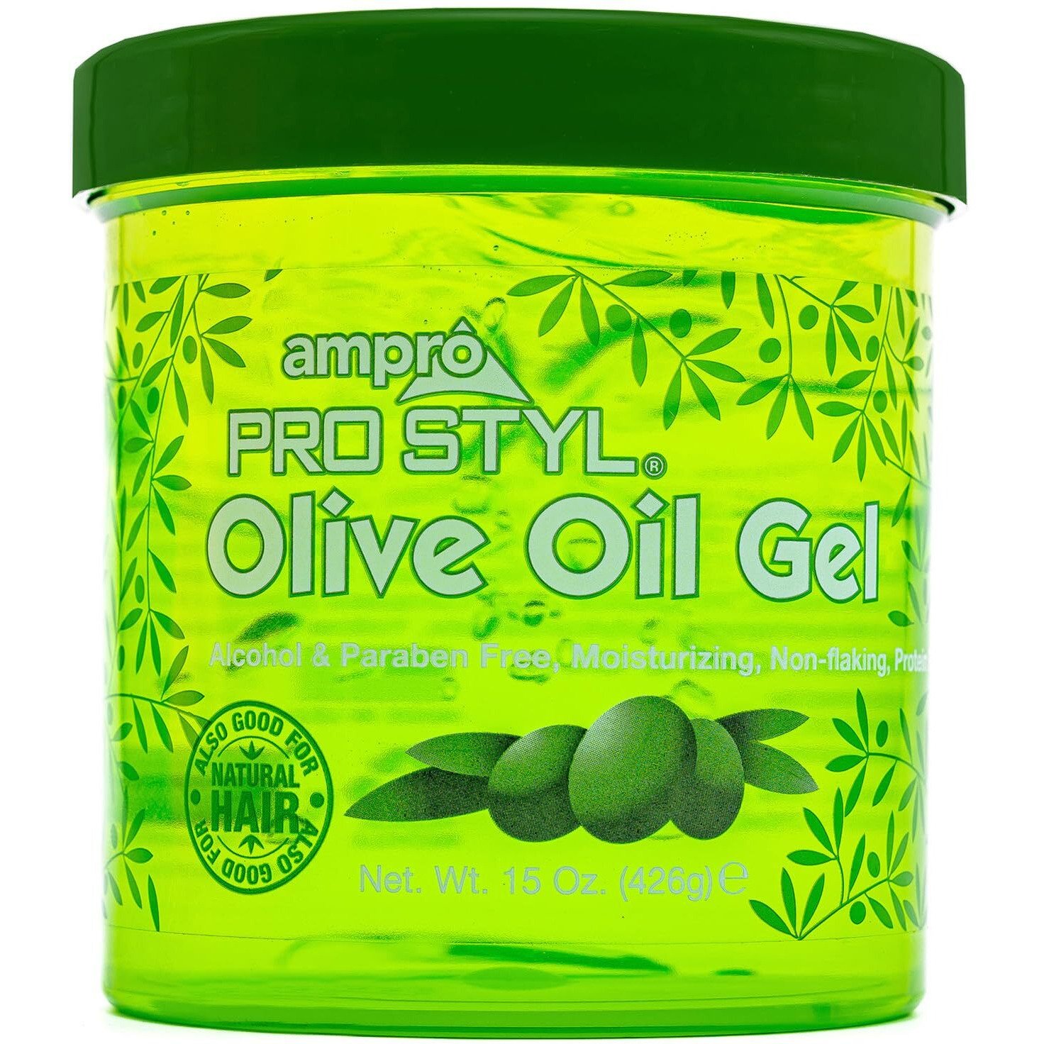 Pro Styl Gel - Olive Oil by Ampro for Women - 15 oz Gel